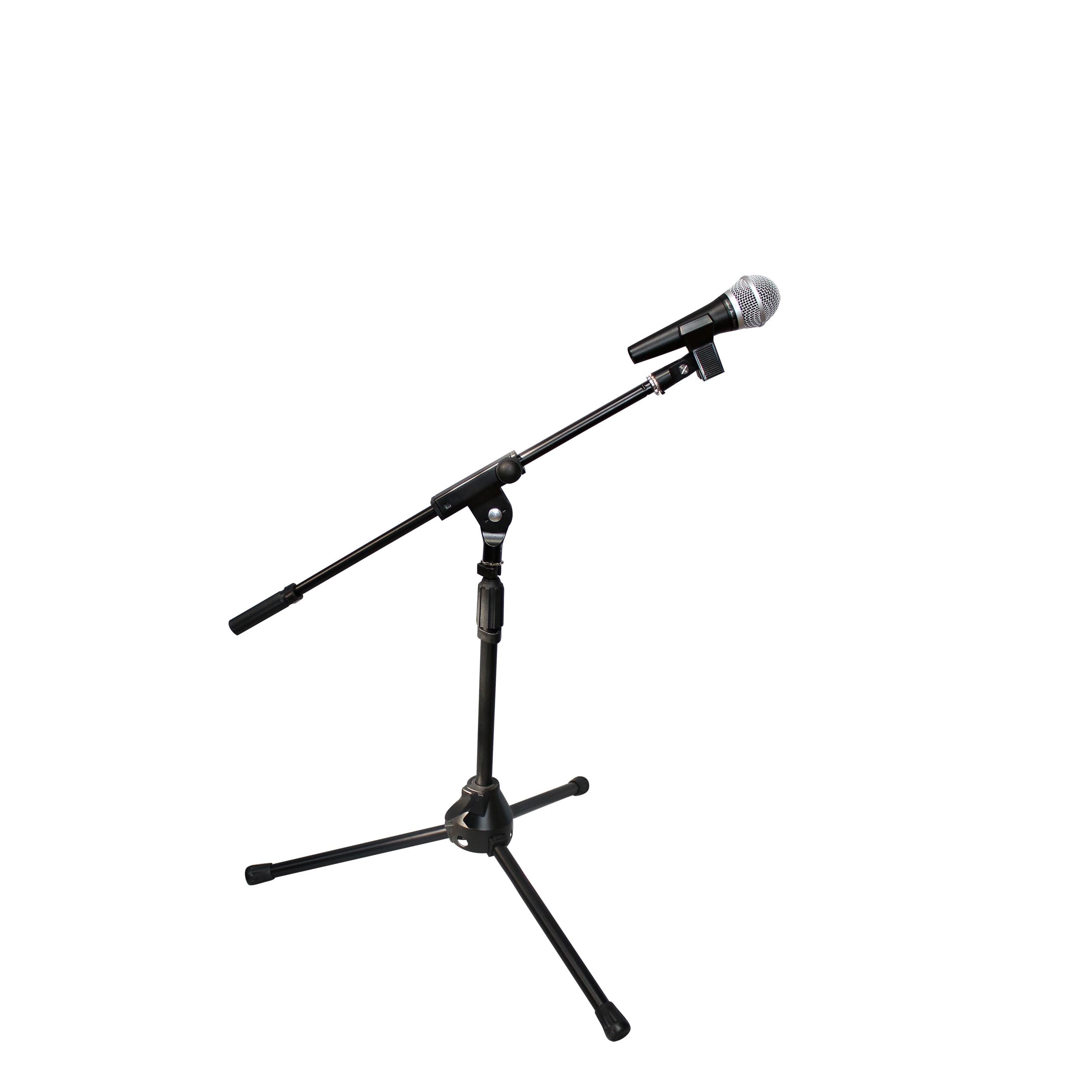 ProX Short Tripod Microphone Stand W/Boom