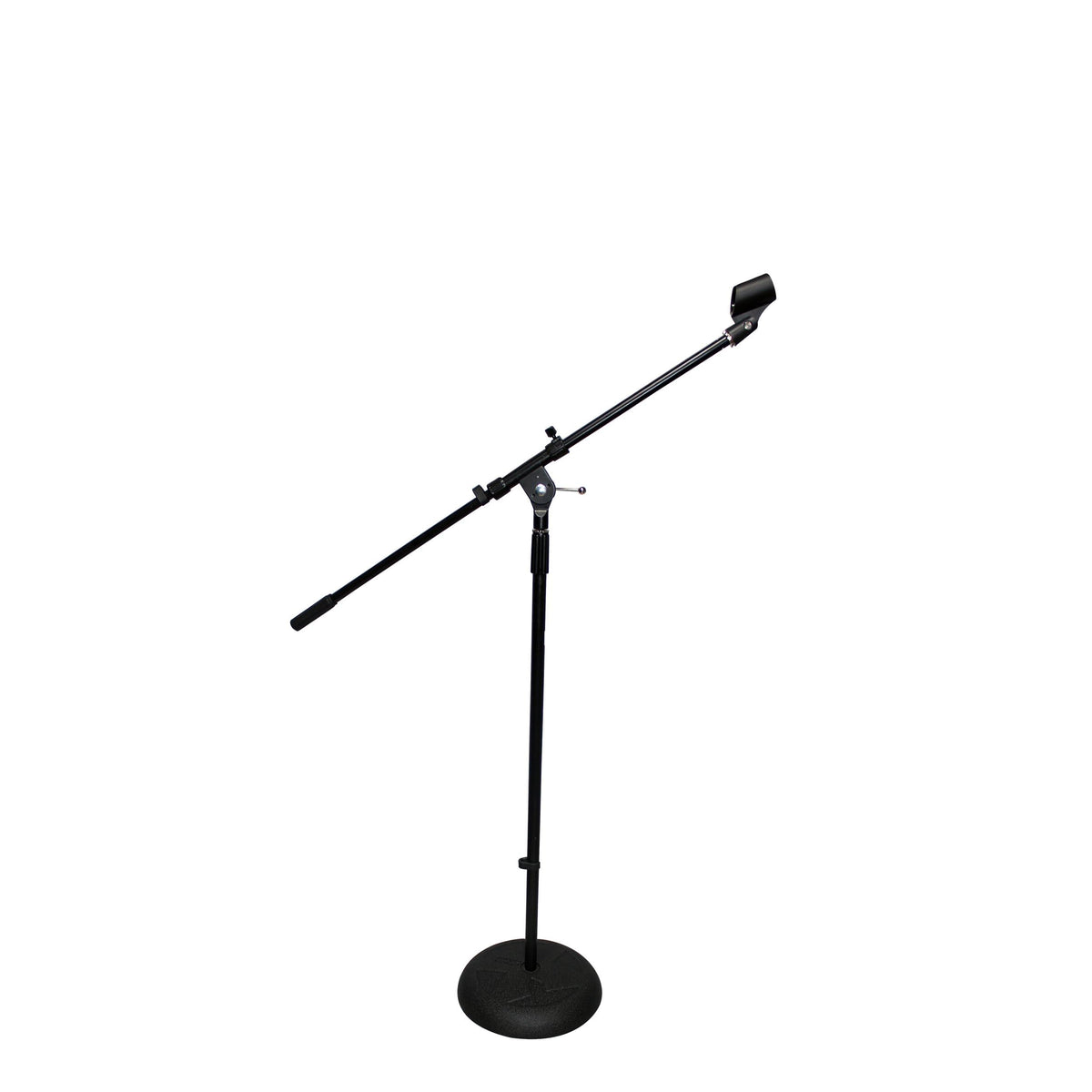 ProX Round Base Microphone Stand W/Boom.