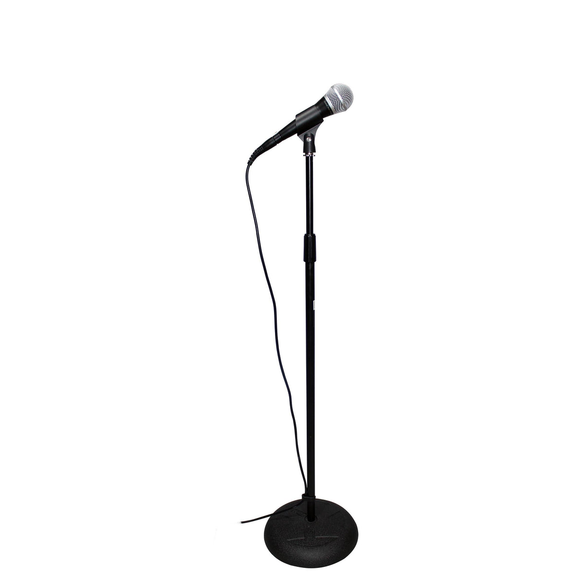 ProX Round Base Microphone Stand W/Boom.