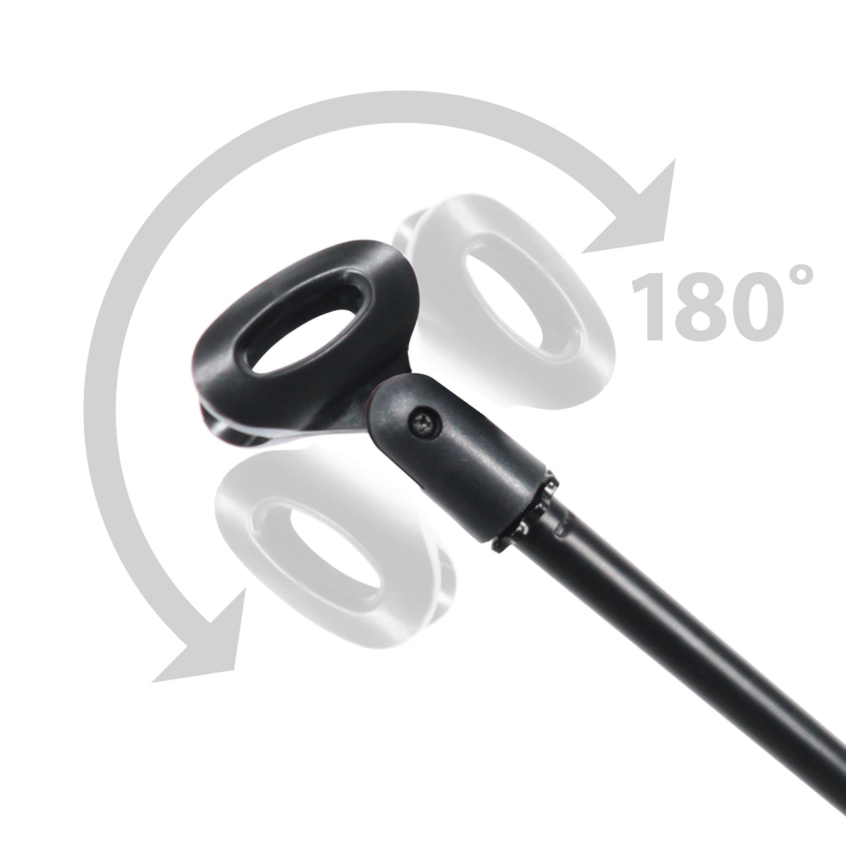 ProX 6 Ft Pro Tripod Microphone Concert Musician DJ Stand With Boom and Mic Clip.