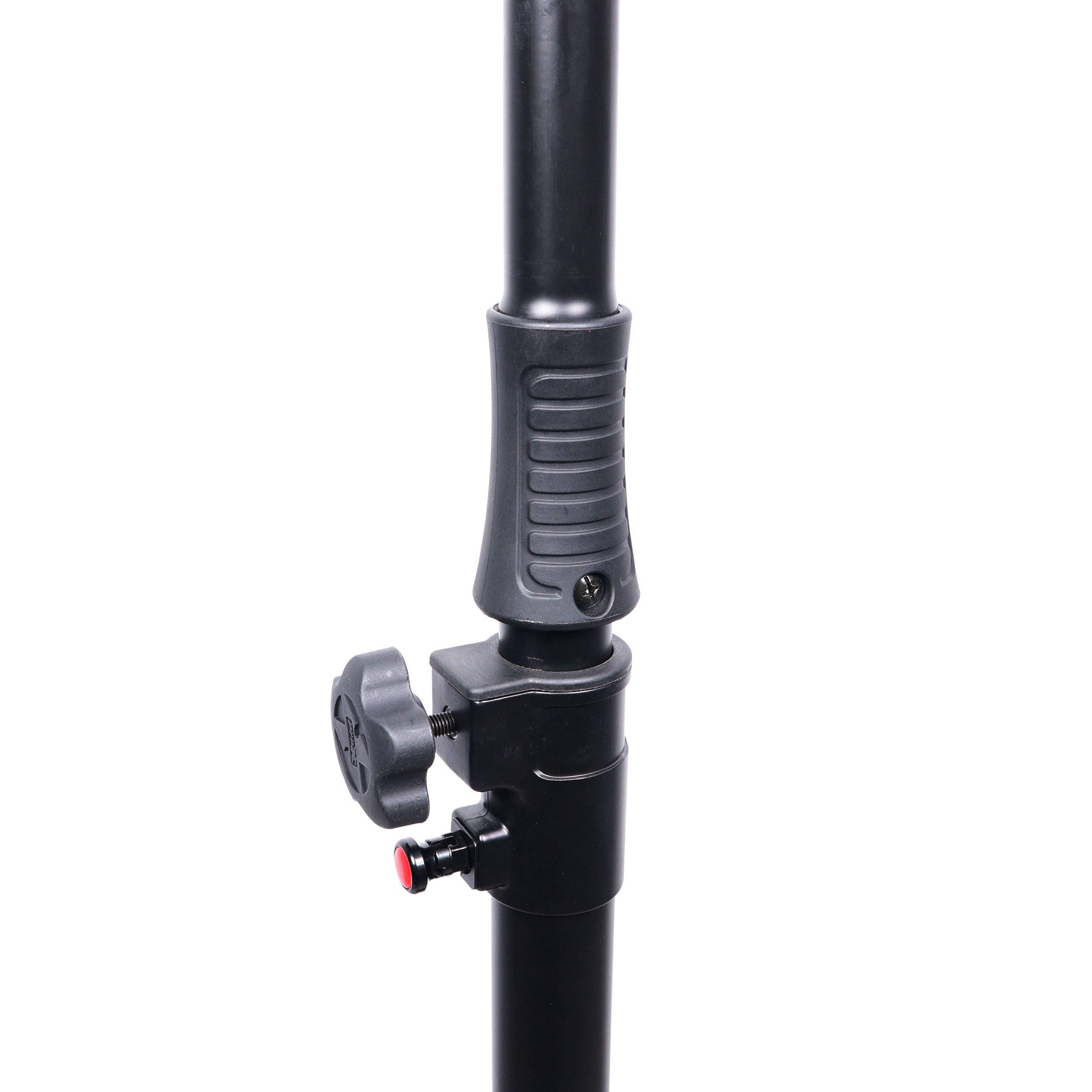 ProX Set of 2 Pro Air-Powered tripod Speaker stand in Black w/ Carry Bag.