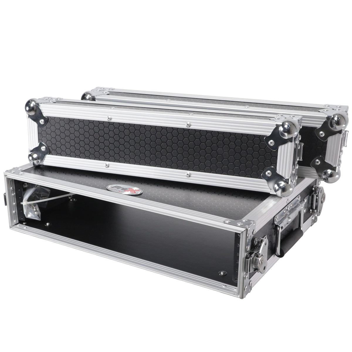 ProX Prox X-2UE 2U Deluxe Effects Rack 14" deep Rail to Rail w/ handles.