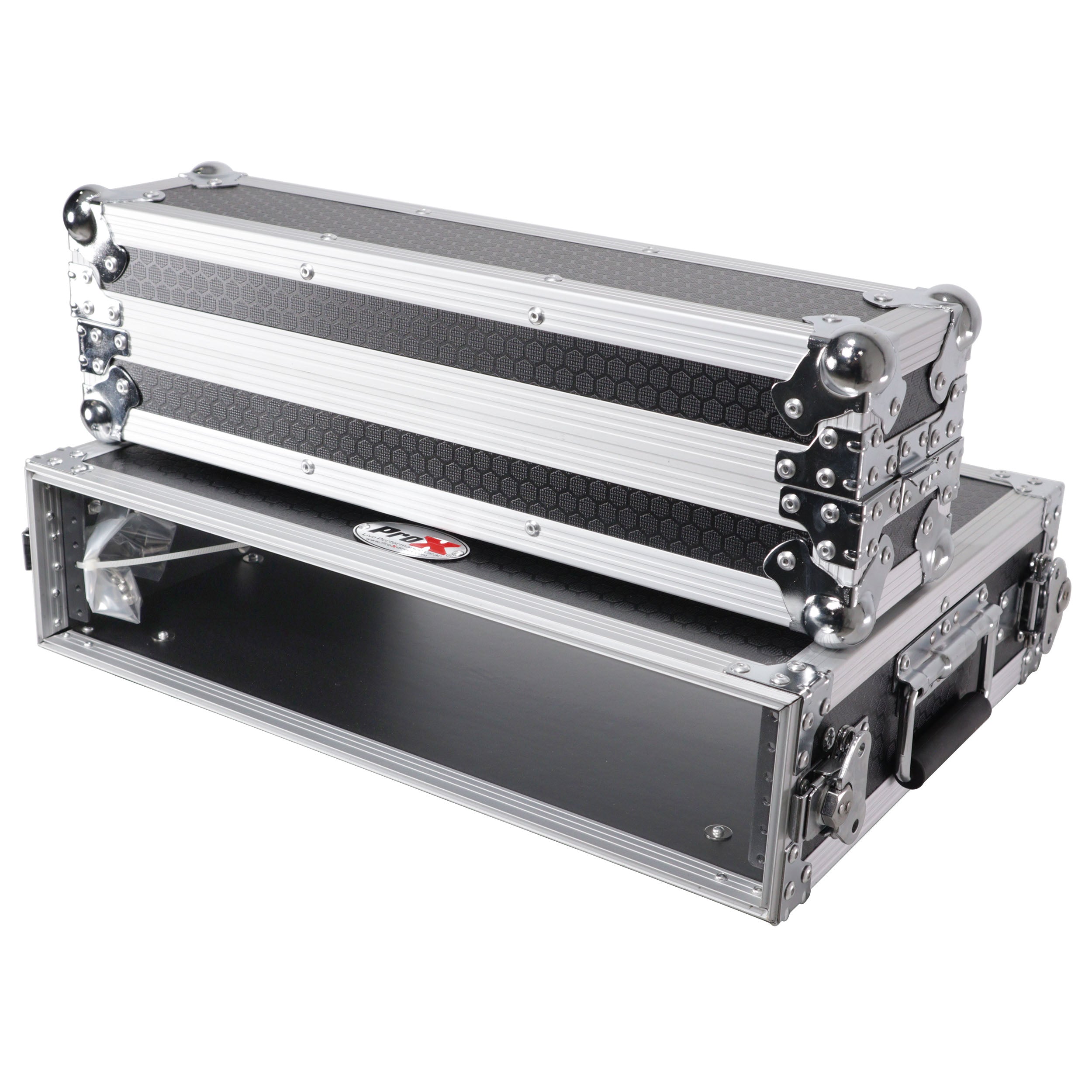 ProX Prox X-2UE 2U Deluxe Effects Rack 14" deep Rail to Rail w/ handles