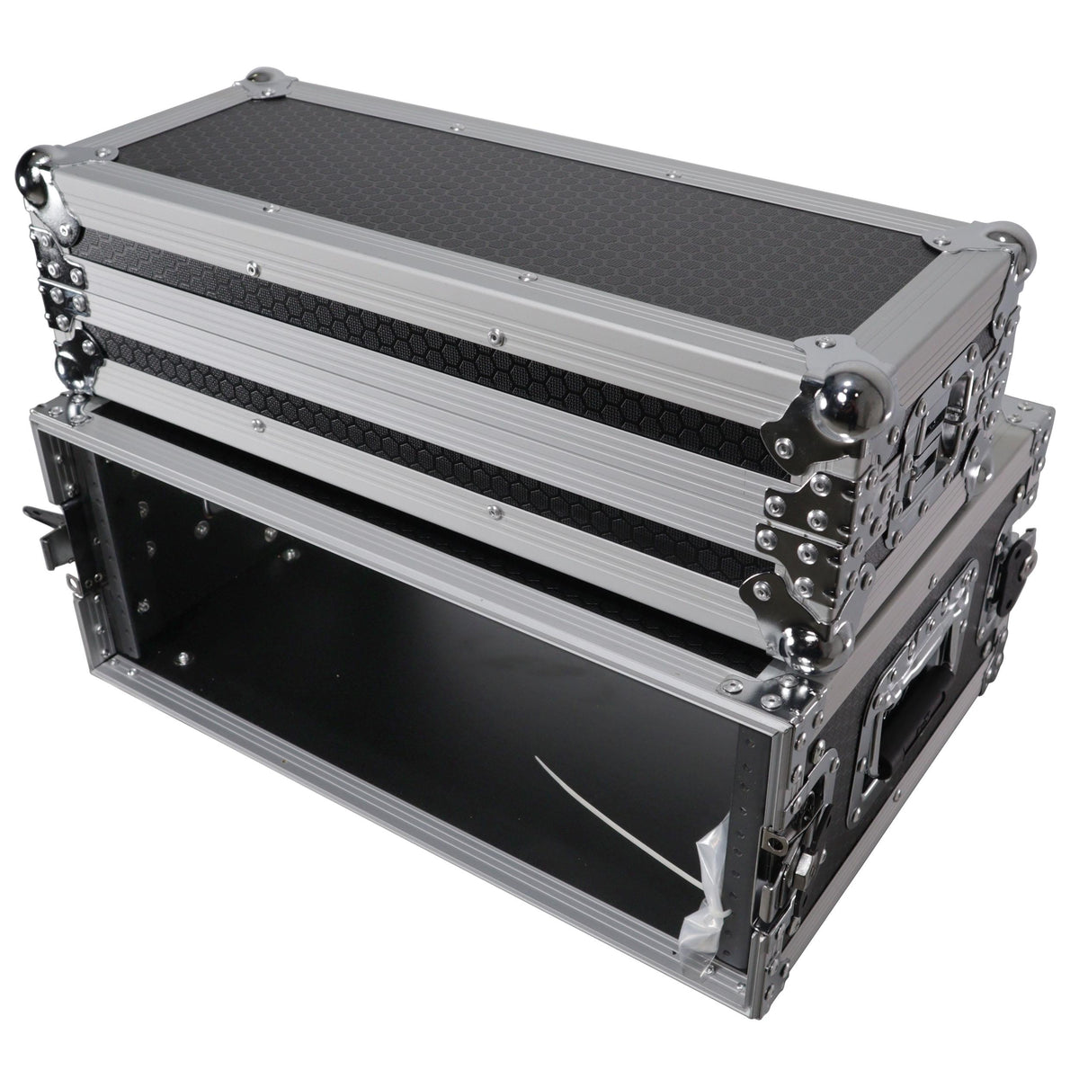 ProX 4U Deluxe Effects Rack 14" Deep Rail to Rail W/Handles.