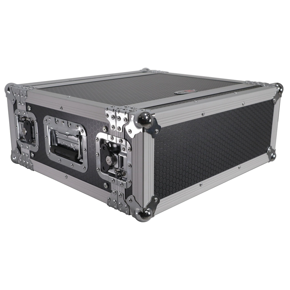 ProX 4U Deluxe Effects Rack 14" Deep Rail to Rail W/Handles.