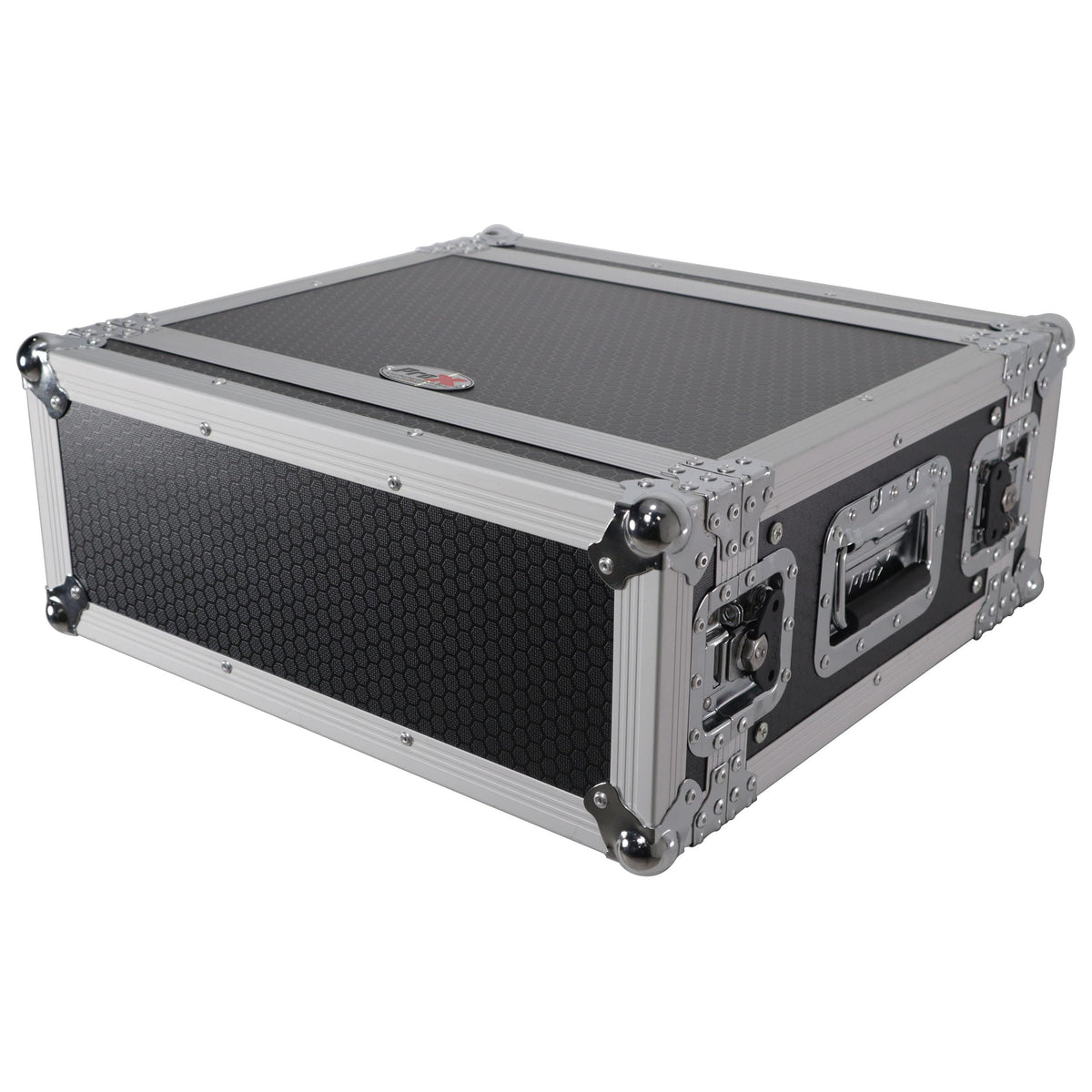 ProX 4U Deluxe Effects Rack 14" Deep Rail to Rail W/Handles.