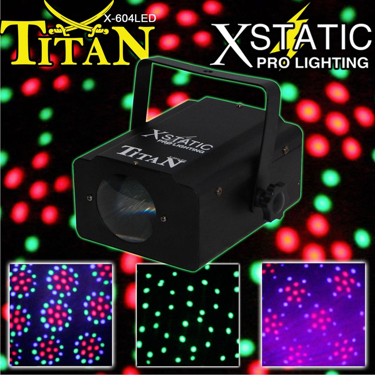 ProX TITAN, Moonflower Style Effect Fixture.