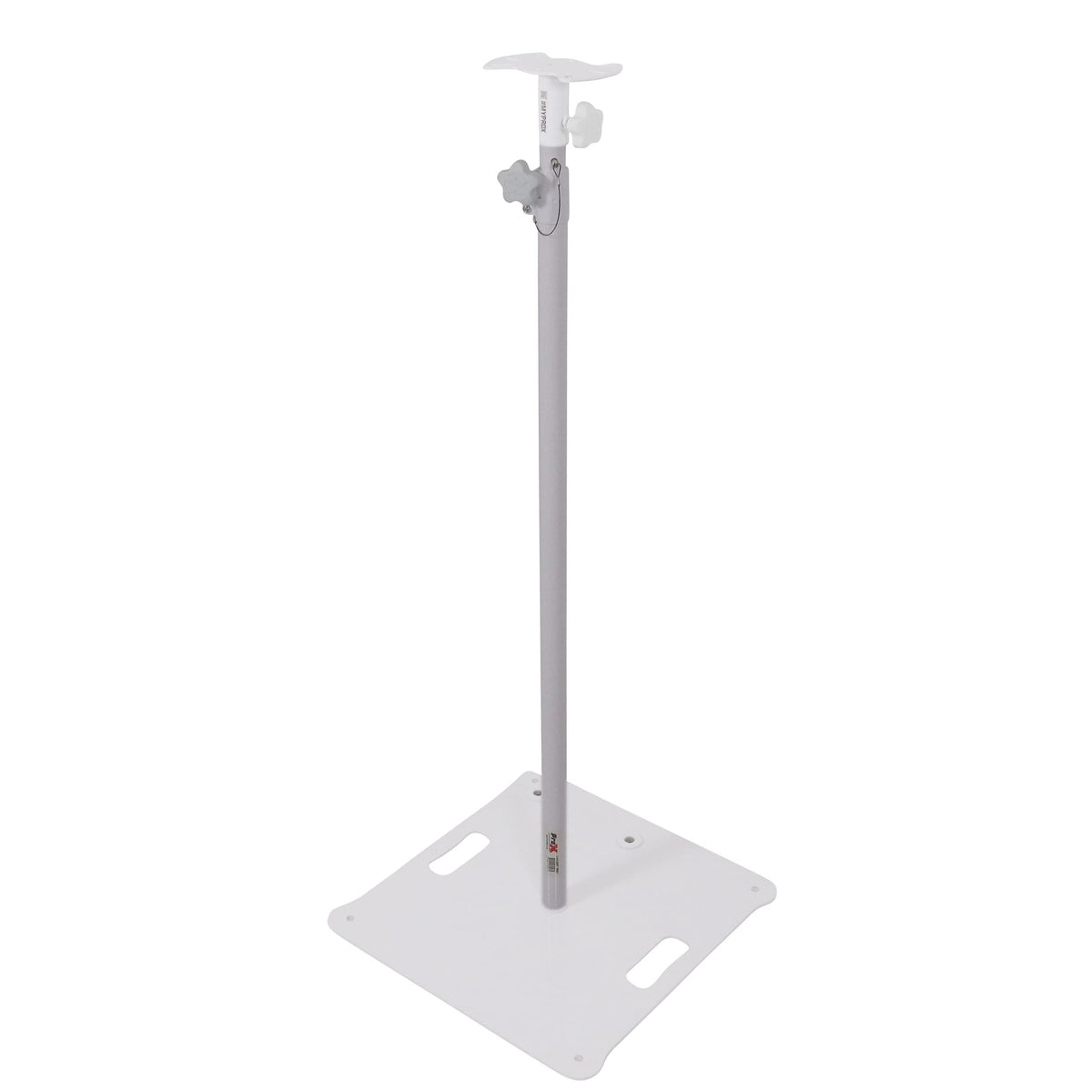 ProX Set of 2 Atlas Telescoping Poles White 56"–96" Adjustable Height.
