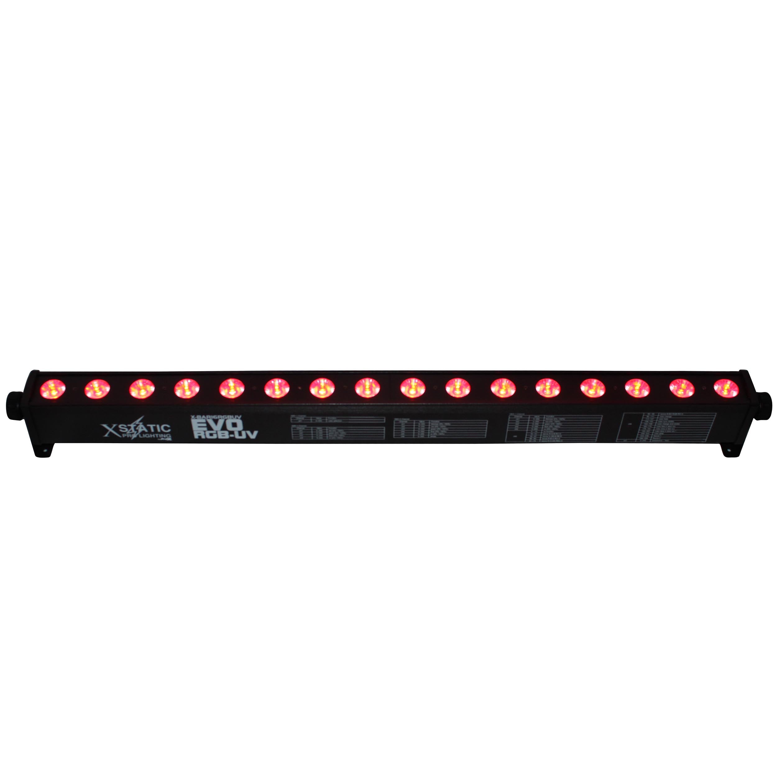 ProX EVO RGB-UV Bar16 64W High Power RGB-UV LED Wash Light