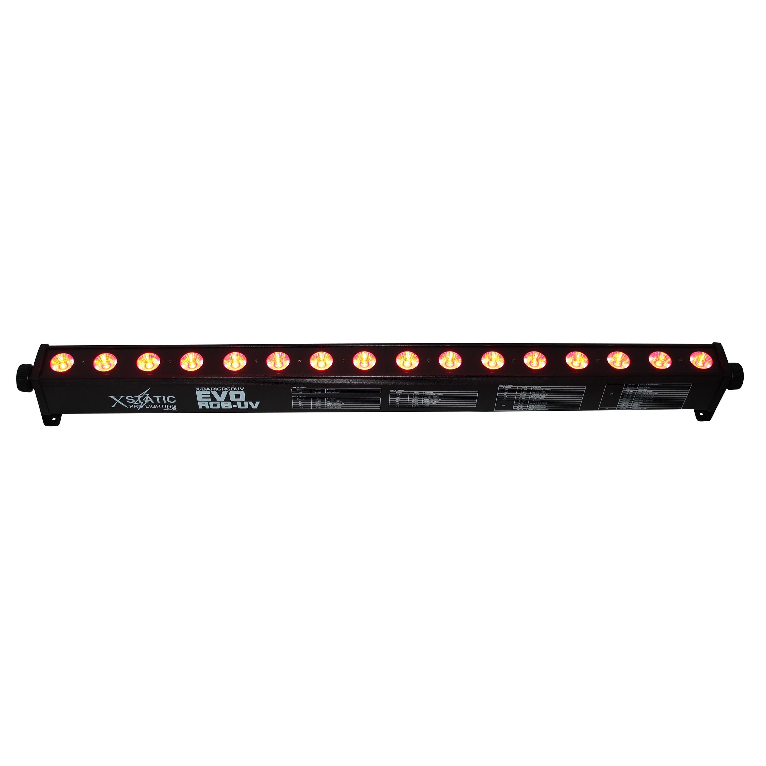 ProX EVO RGB-UV Bar16 64W High Power RGB-UV LED Wash Light