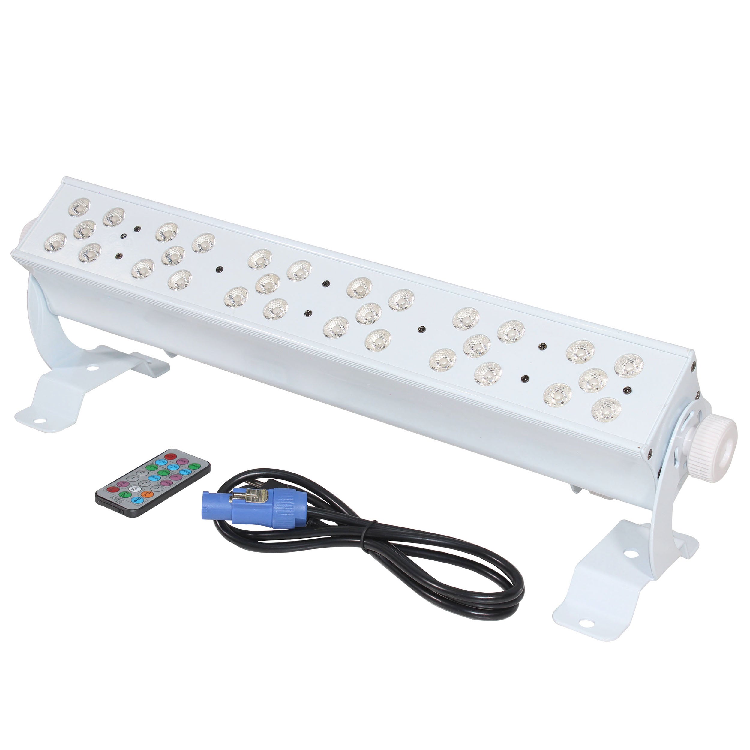 ProX Ultrabright DAZZLER JR 30x3W RGBWA LED Bar | White