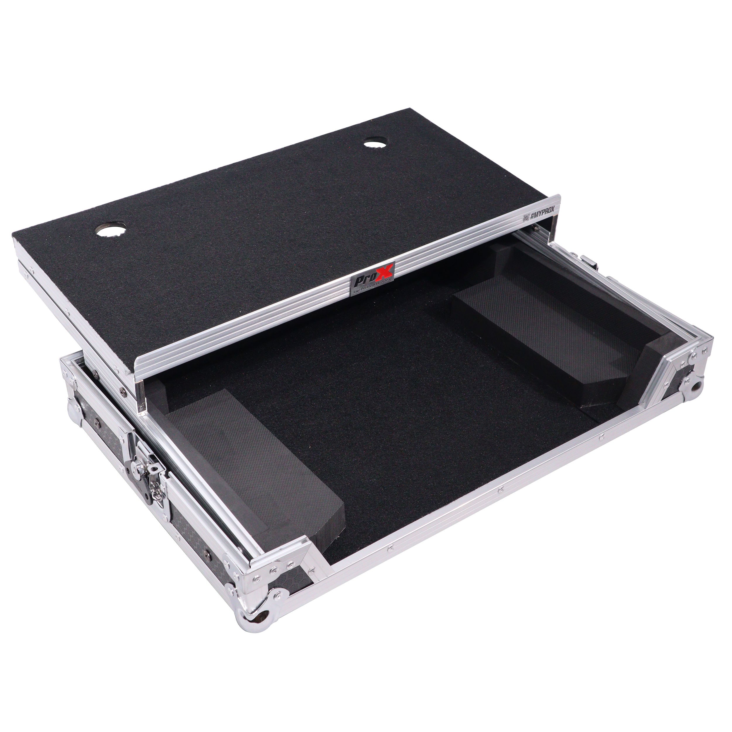ProX ATA Flight Case For Pioneer DDJ-REV1 DJ Controller with Laptop Shelf