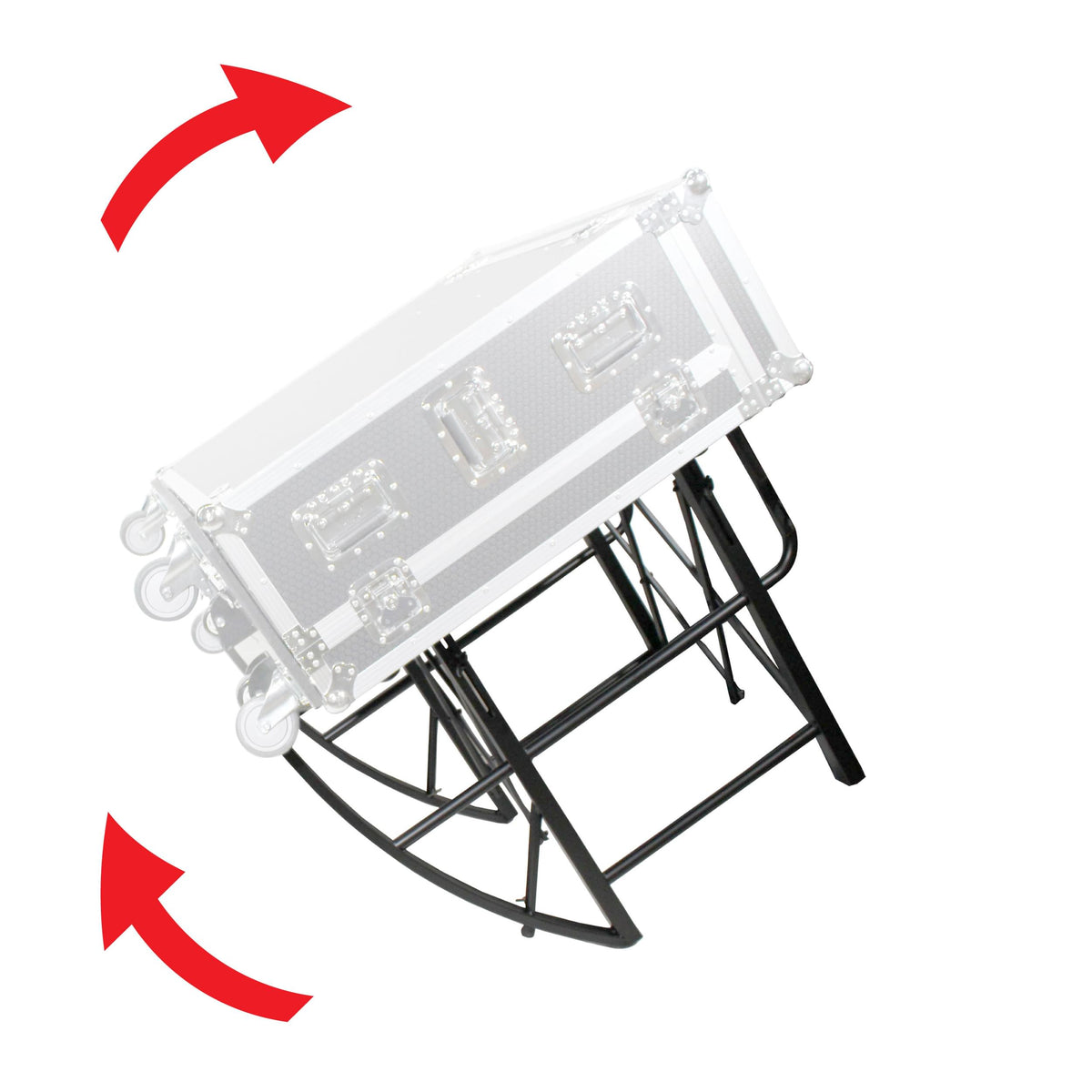 ProX EZ-Tilt Rolling Stand for Small to Large Format Audio or Lighting console Tipper.