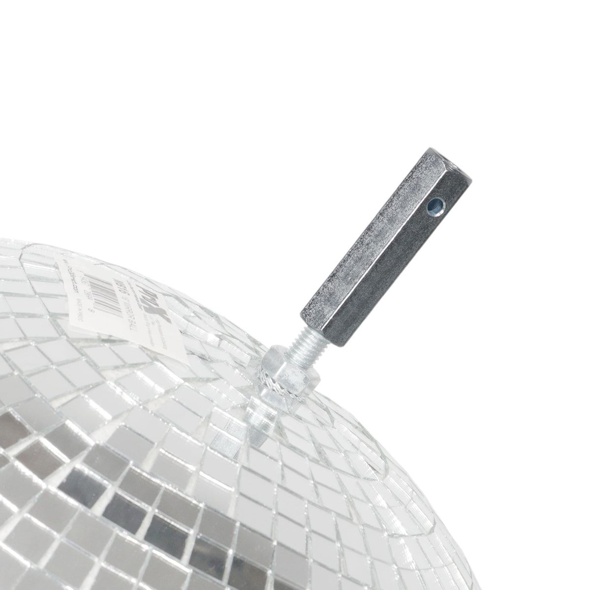 ProX MOTOS Upright Mirror Ball Oscillating 1RPM Motor – Mounts up to 30" Mirror Balls White Finish.