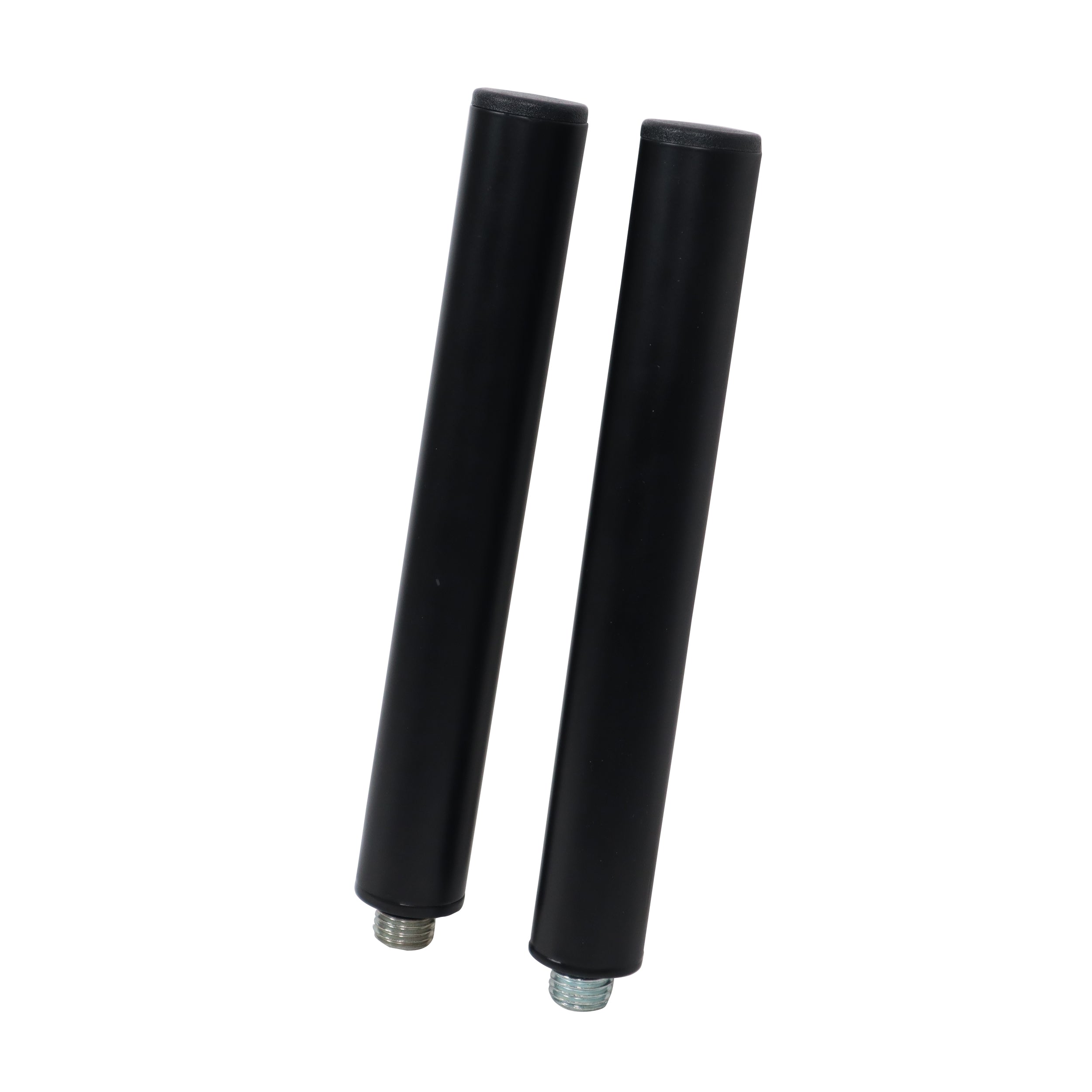 ProX 10" Set of 2 Speaker Extension Poles with M20 Thread and 1-3/8 in. Adapter – Black, 100 lb Capacity