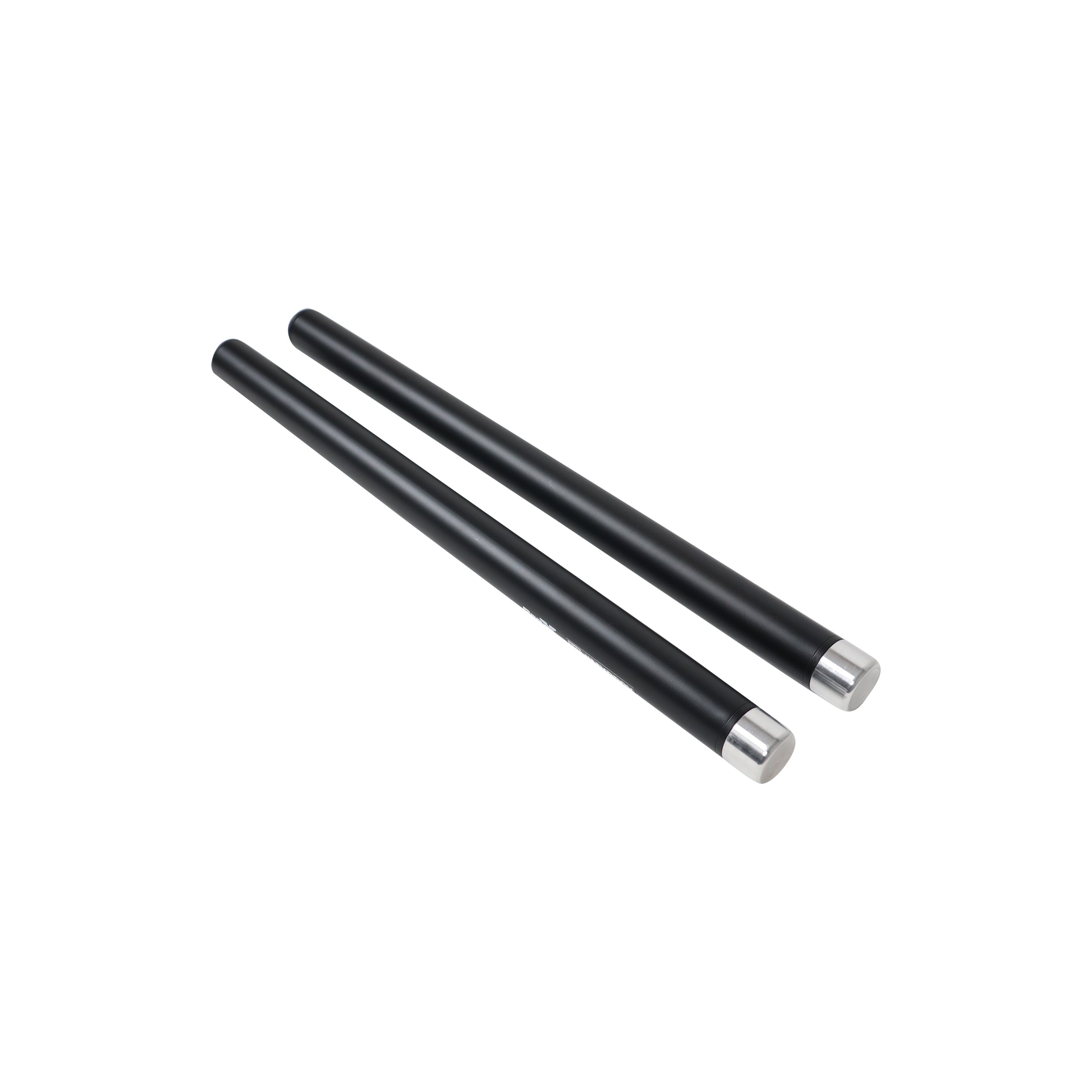 ProX 20" Set of 2 Speaker Extension Poles with M20 Thread and 1-3/8 in. Adapter – Black, 200 lb Capacity
