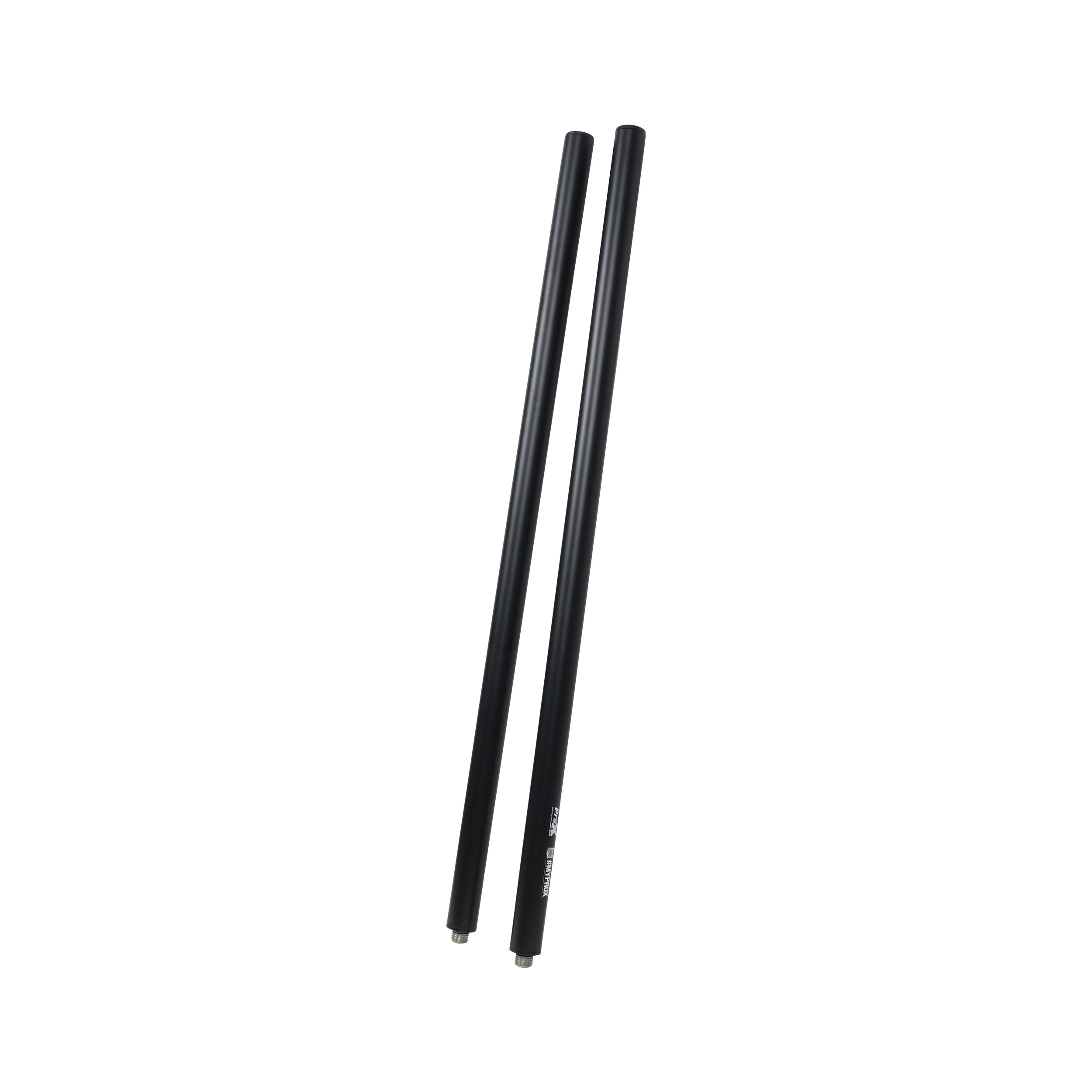 ProX 36" Set of 2 Speaker Extension Poles with M20 Thread and 1-3/8 in. Adapter – Black, 200 lb Capacity