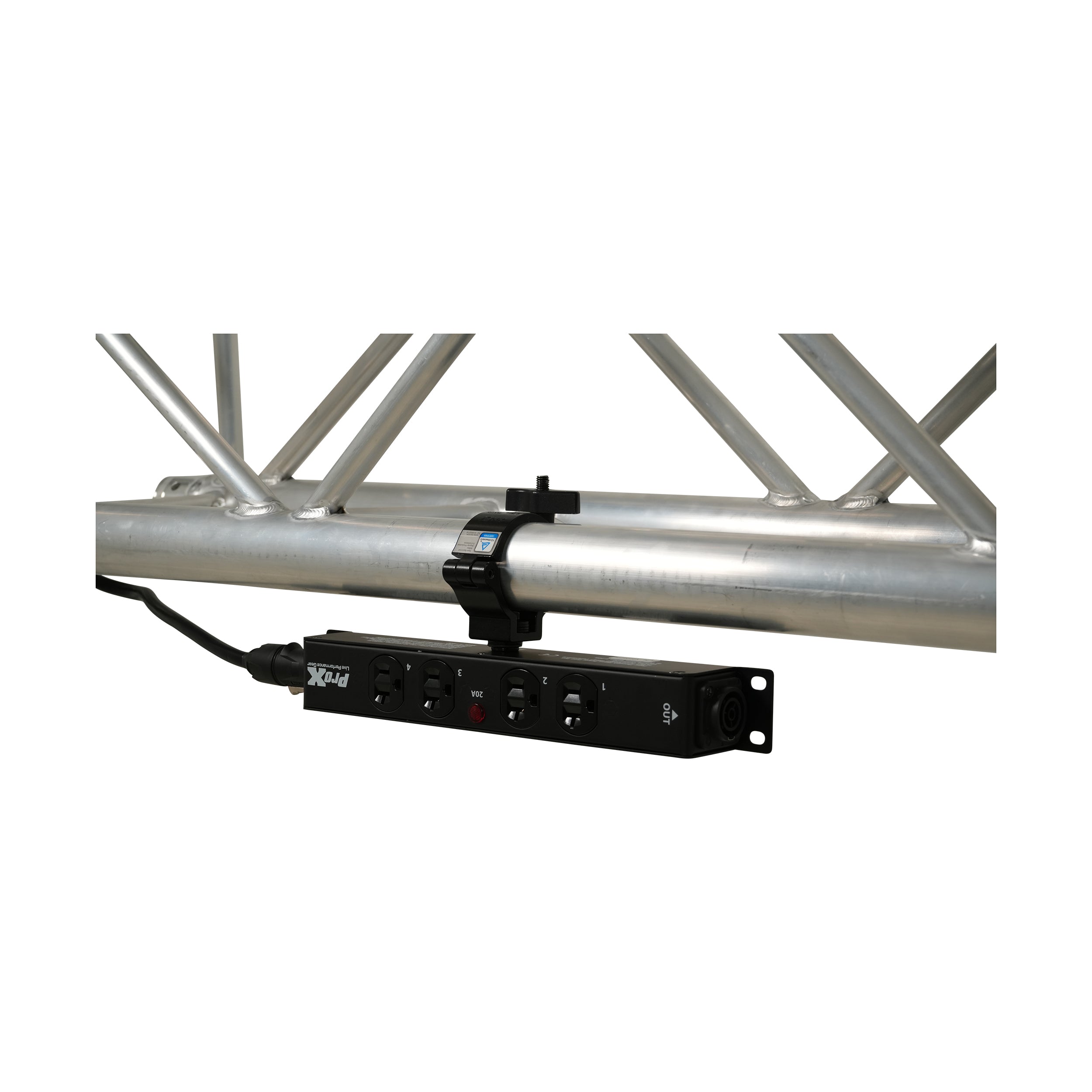 ProX MAYA 4 Outlet Power Strip AC Outlet Box Edison Nema 5-20R with True1 IN/OUT 20A Power Center