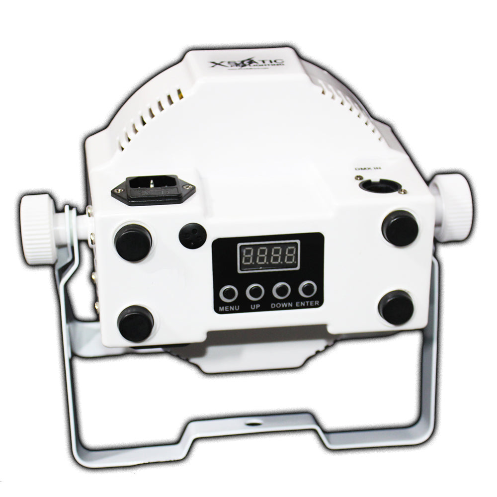 ProX Fusion RGBWA Par 36x 1W LED Slim Par White Housing