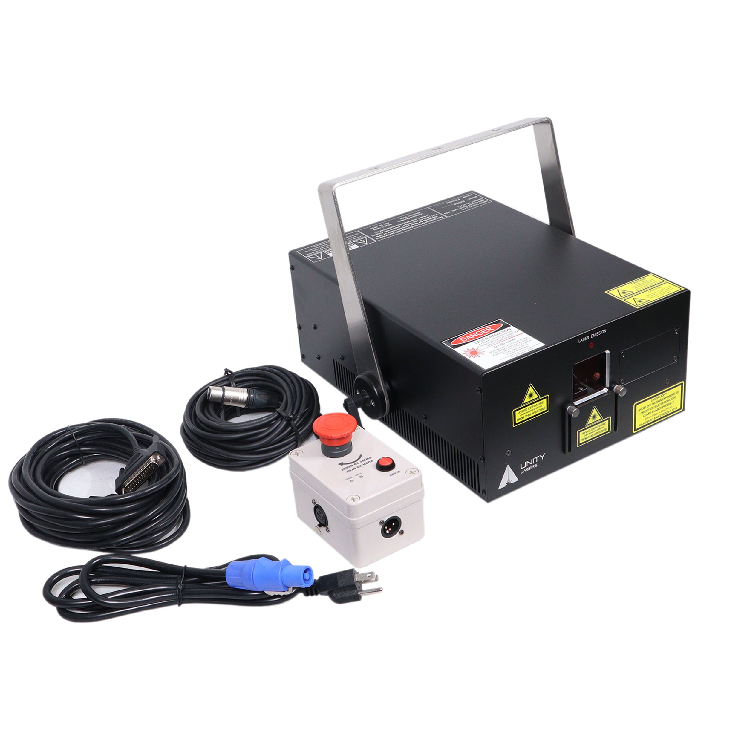 ProX Unity Raw 10 Watt RGB Laser Light Show Projector System