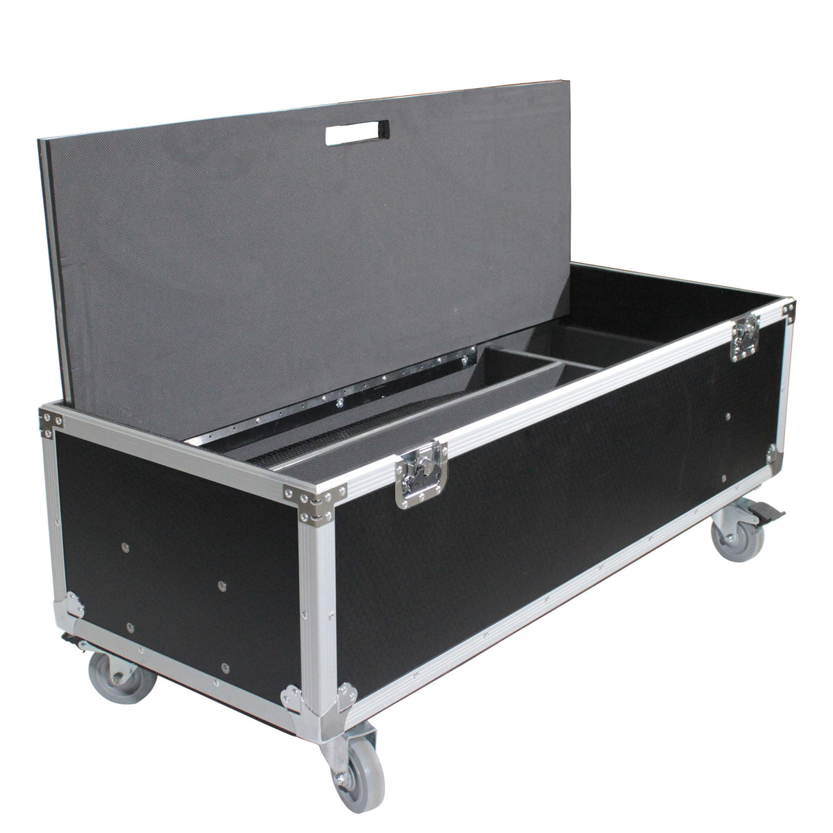 ProX ATA Flight Case for 2x QSC KC12 Compact Arrays Fits Two Speakers and Subwoofers.