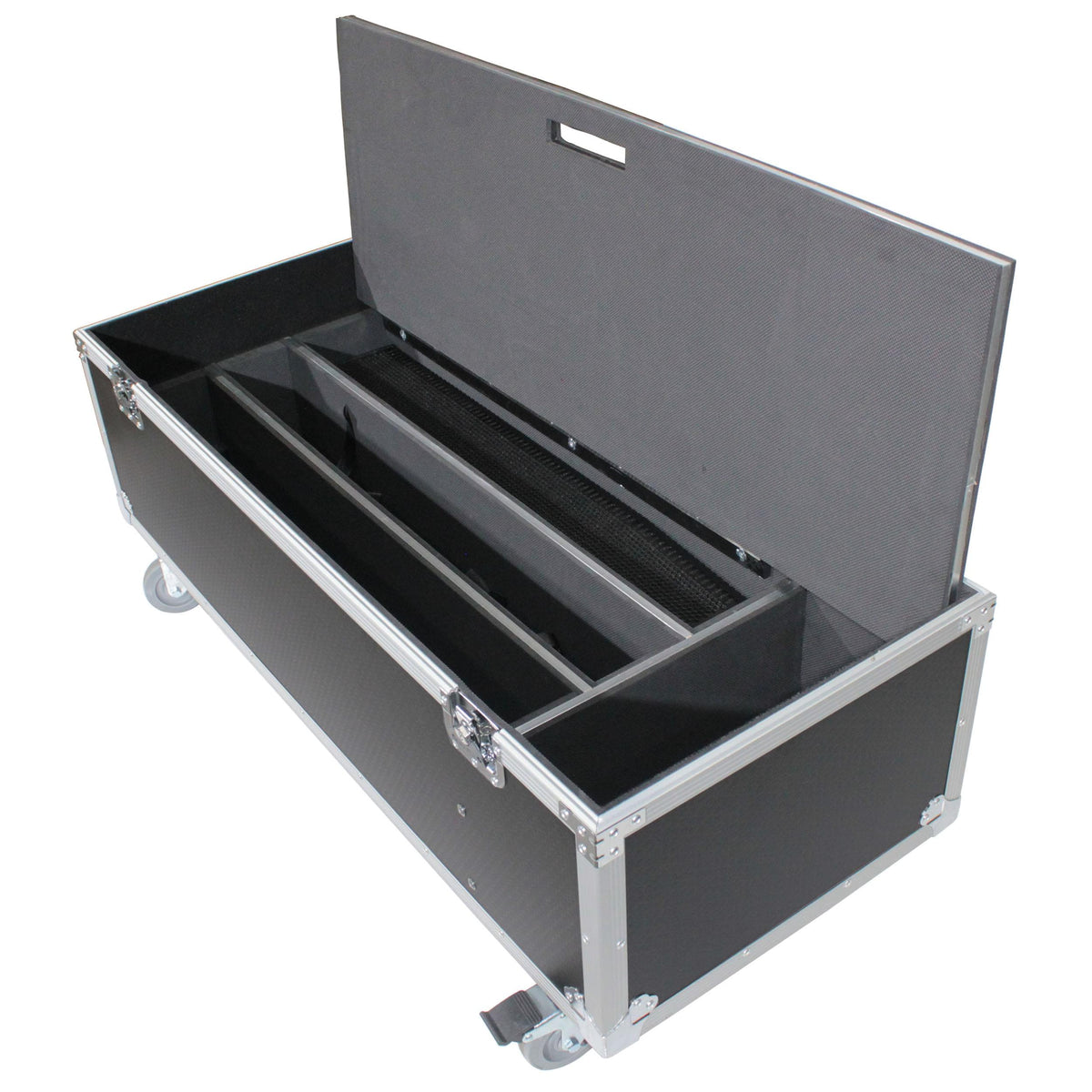 ProX ATA Flight Case for 2x QSC KC12 Compact Arrays Fits Two Speakers and Subwoofers.