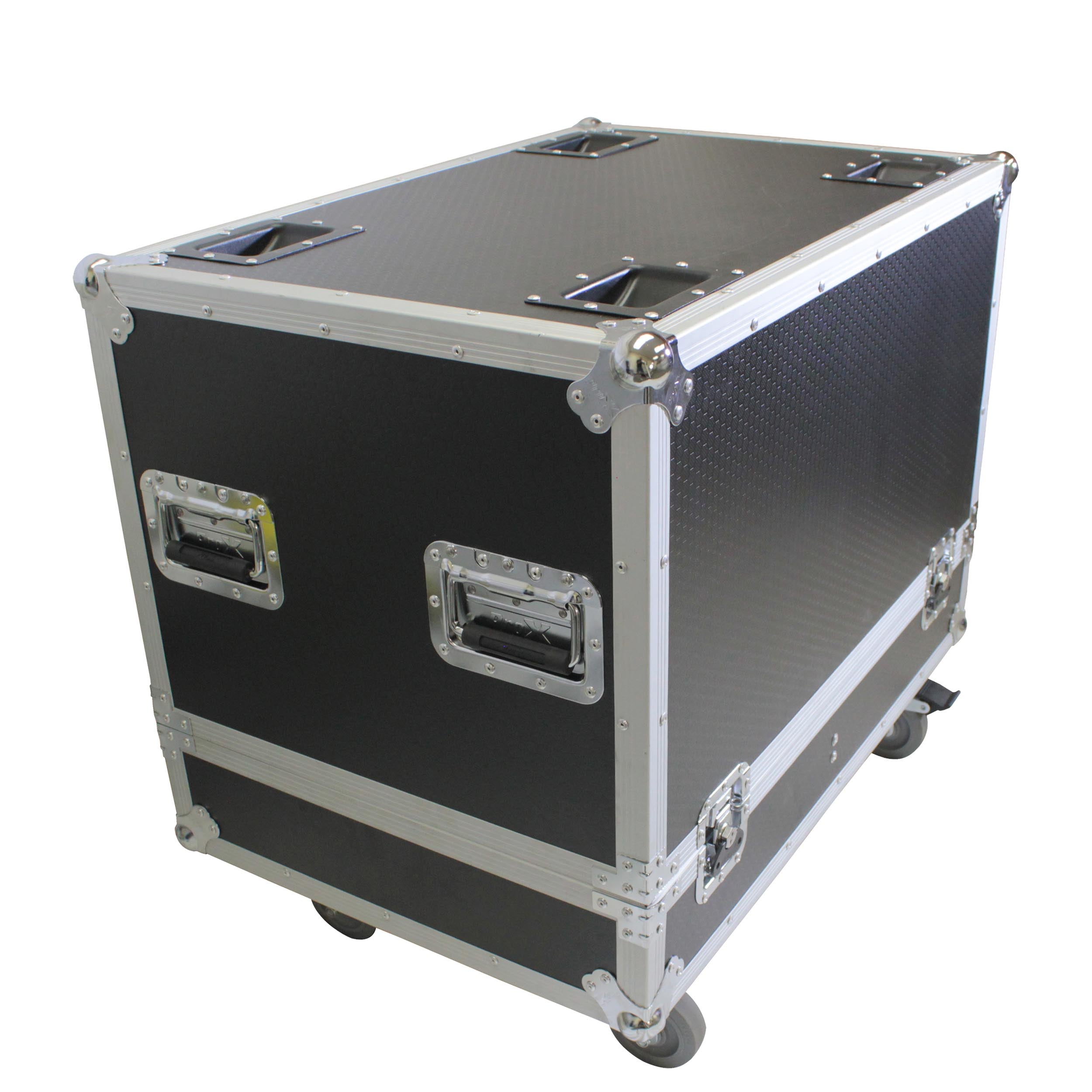 ProX Line Array Flight Case for 4 RCF HDL6-A HDL26-A Speakers W/Wheels