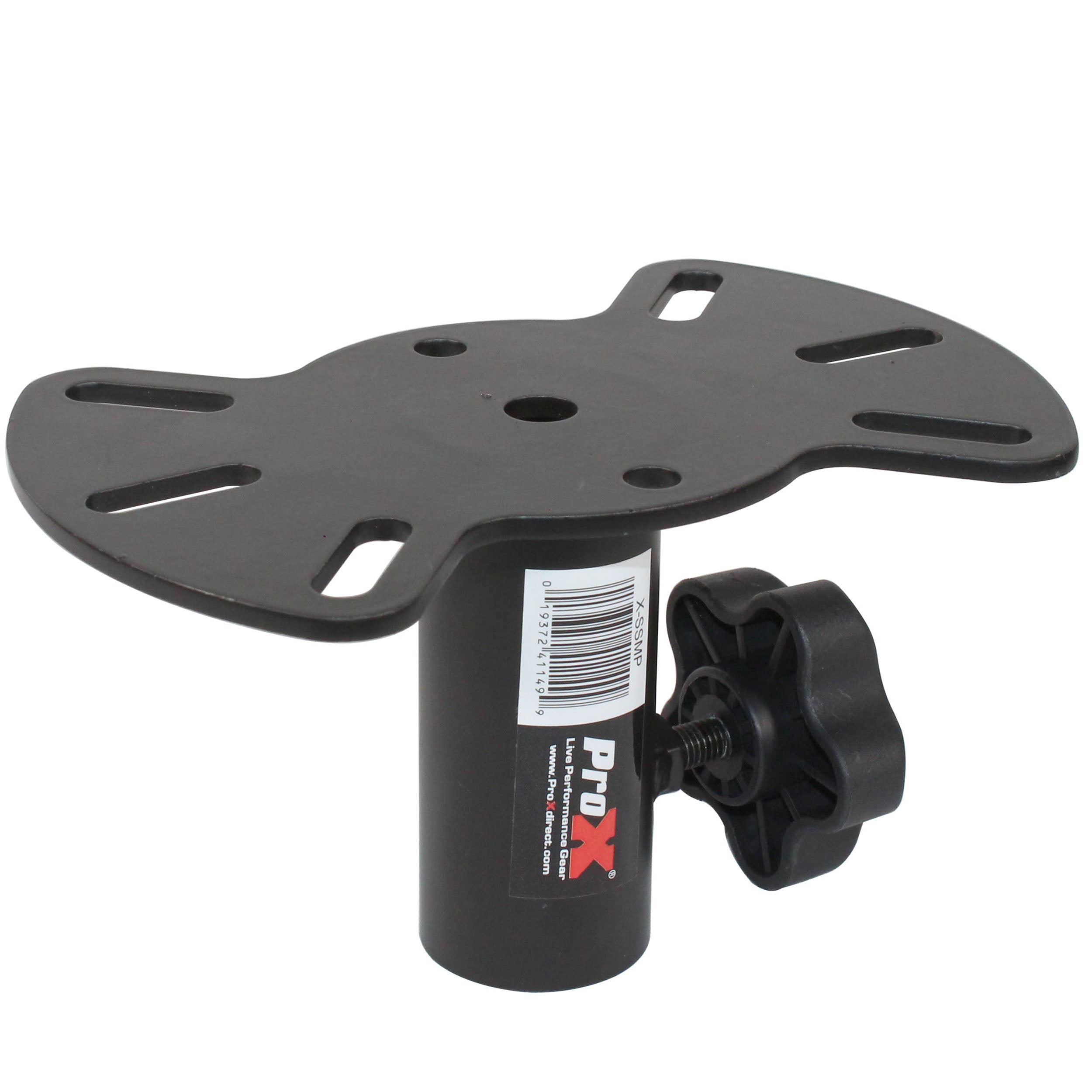 ProX Speaker Stand Slotted Mounting Plate Tray for Moving Heads and Speakers