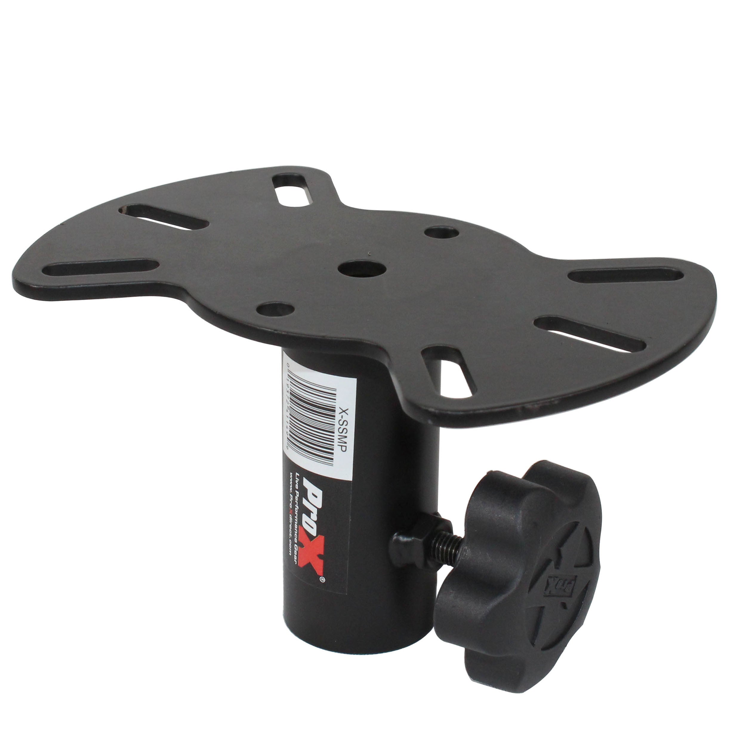 ProX Speaker Stand Slotted Mounting Plate Tray for Moving Heads and Speakers