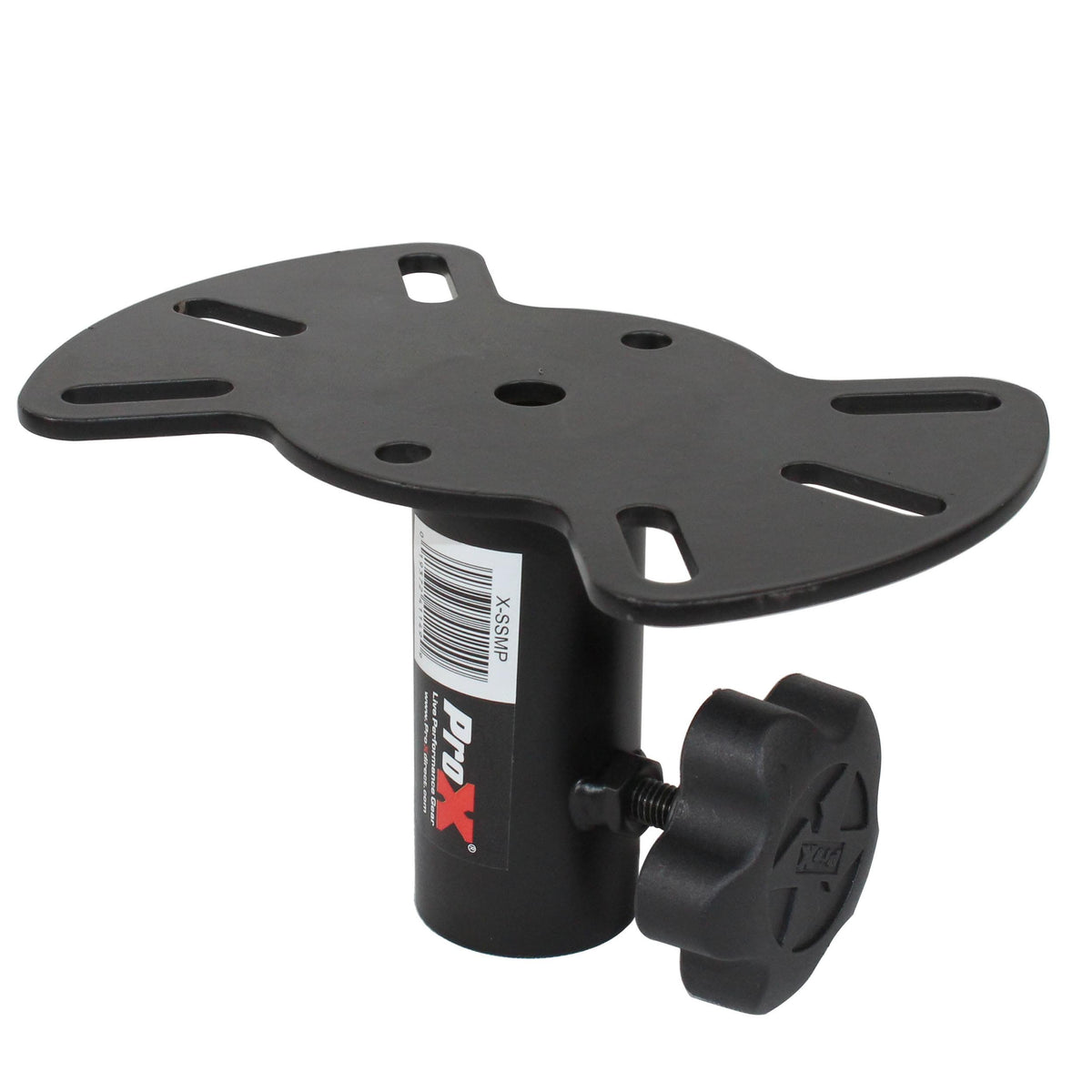 ProX Speaker Stand Slotted Mounting Plate Tray for Moving Heads and Speakers.