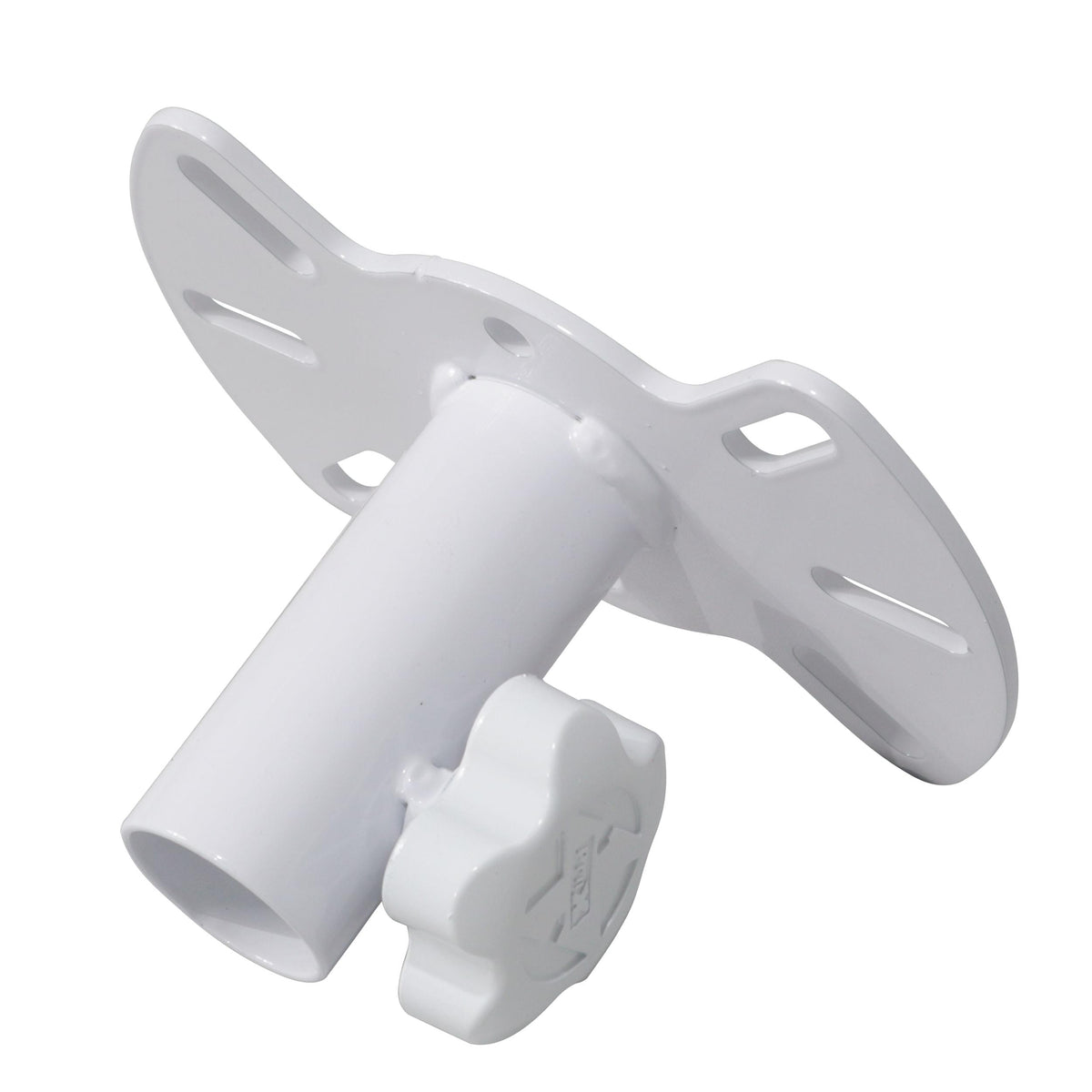 ProX Speaker Stand Mounting Plate In White for Speakers and Moving Head.