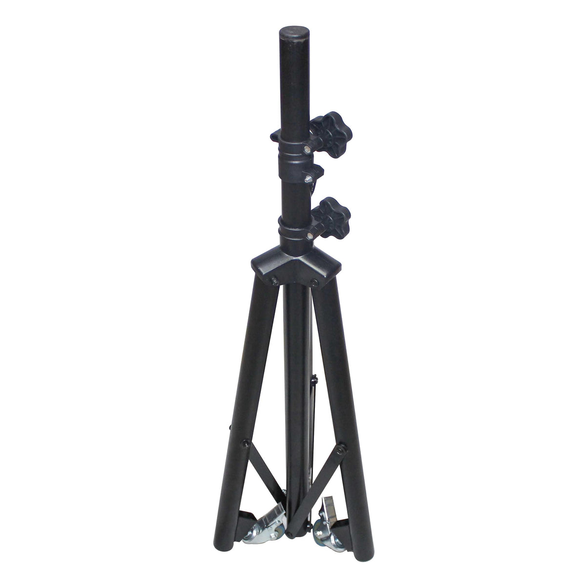 ProX Adjustable Speaker Lighting Tripod Stand with Casters.