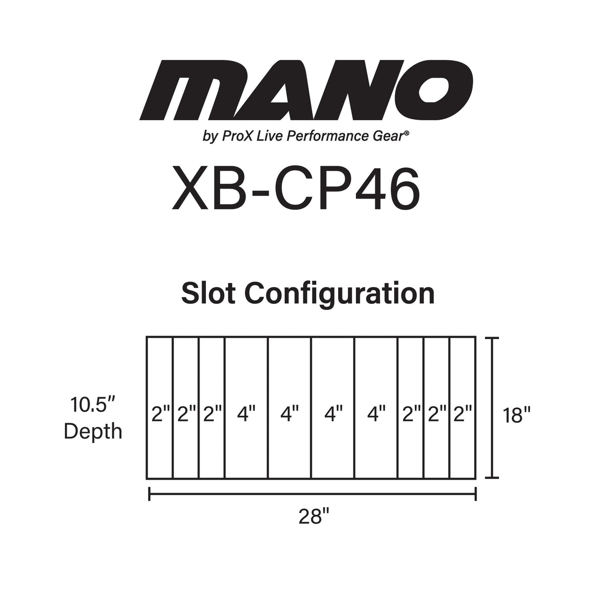 ProX MANO™ Large Utility Carry Bag w/ Organizing dividers For Cables, LED Lighting, and More.