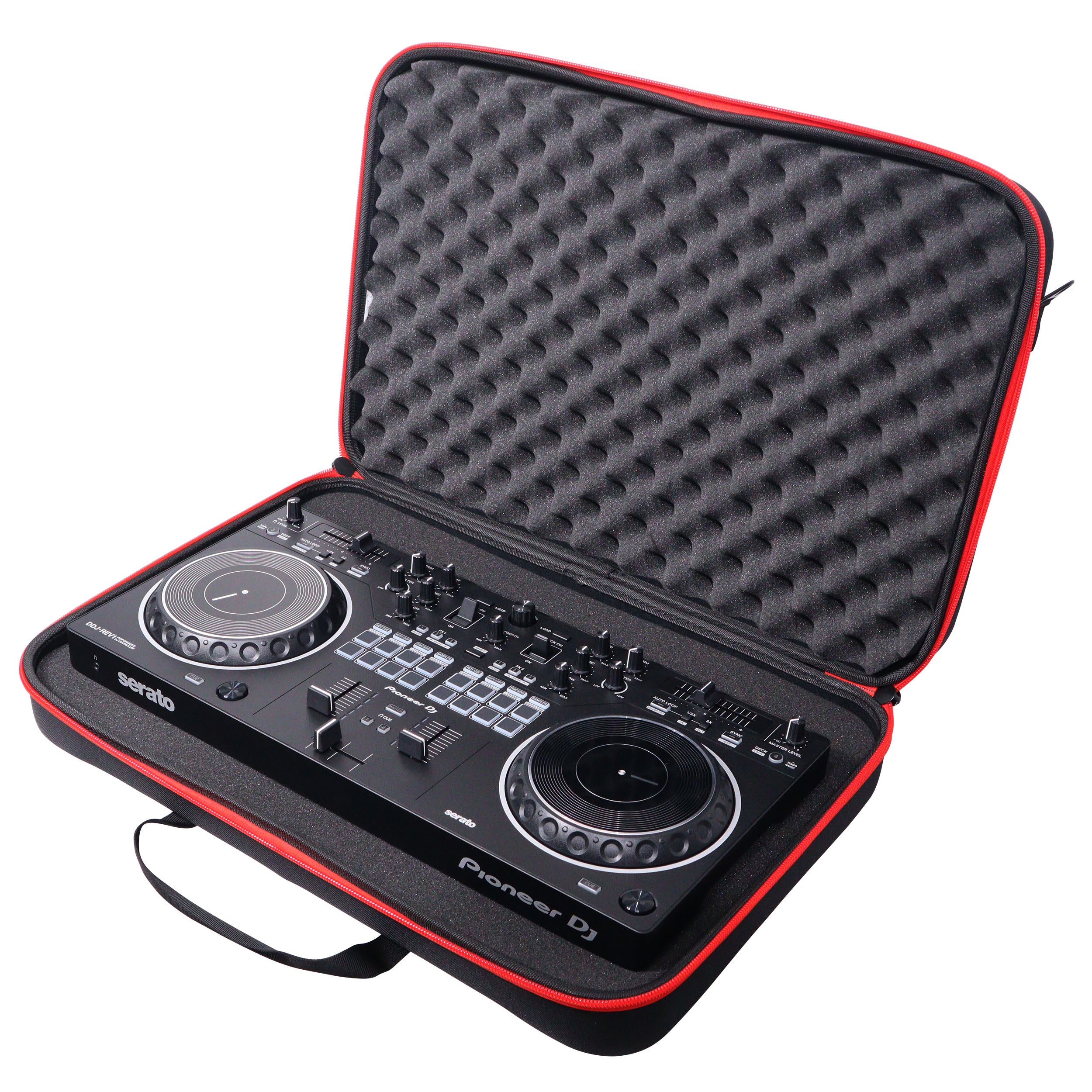 ProX ZeroG Ultra Lightweight Hard Shell DJ Controller Shoulder Strap Bag for DDJ-REV1 DDJ-FLX4 DDJ-400 OMNIS-DUO Small Size