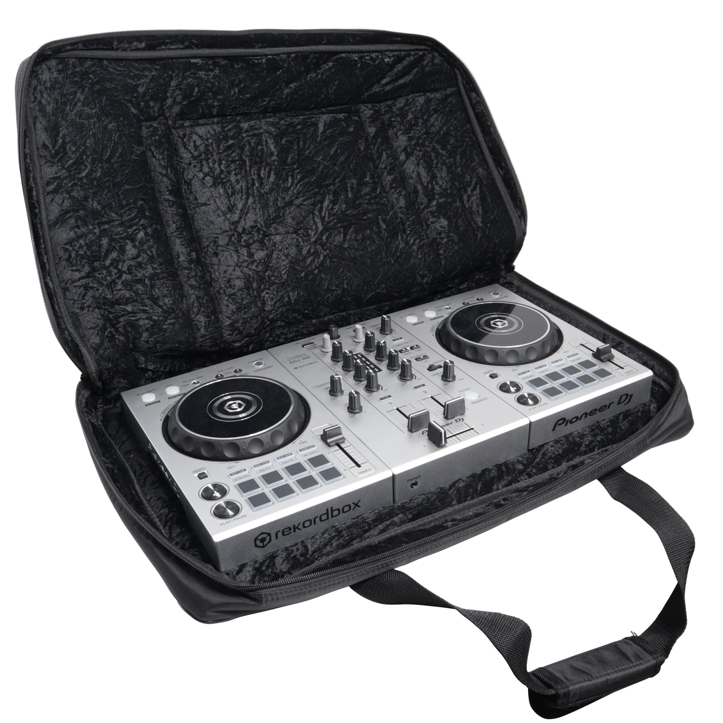 ProX MANO™ SERIES Bag fits DDJ-SR2, DDJ-RR, MIXSTREAM PRO and Similar size DJ Controllers