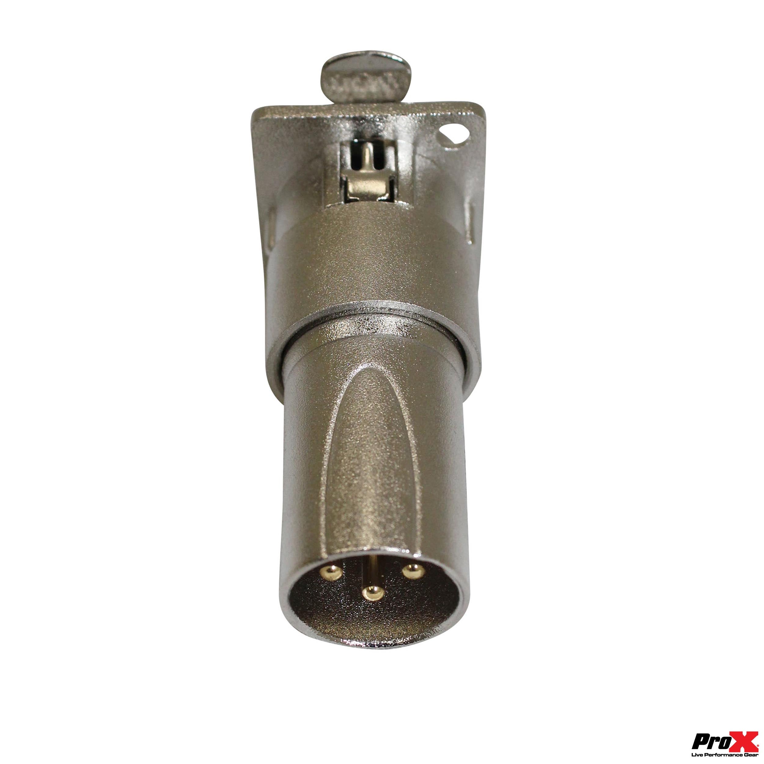 ProX XLR Female To Male Adapter For Panel Mount