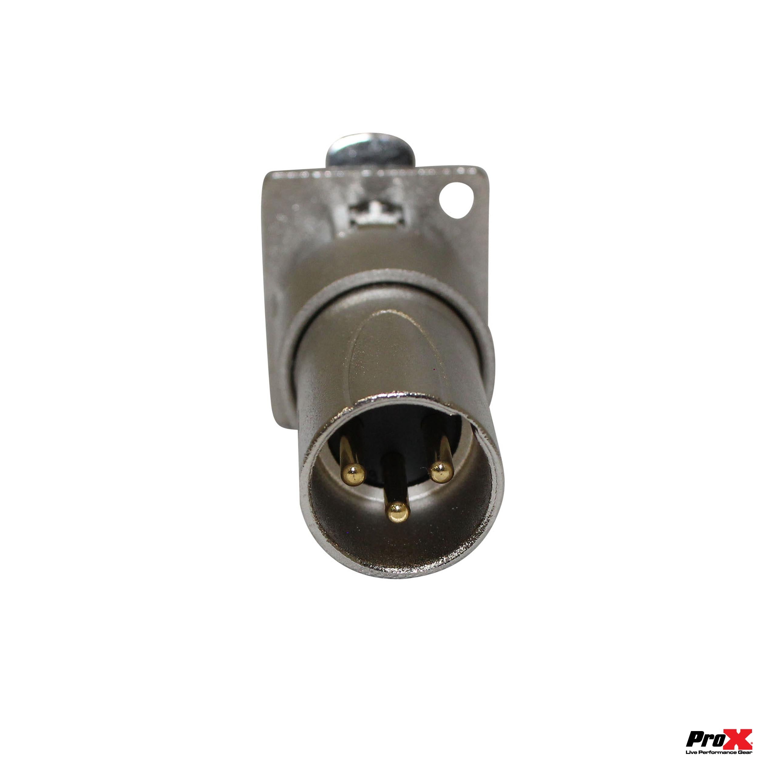 ProX XLR Female To Male Adapter For Panel Mount