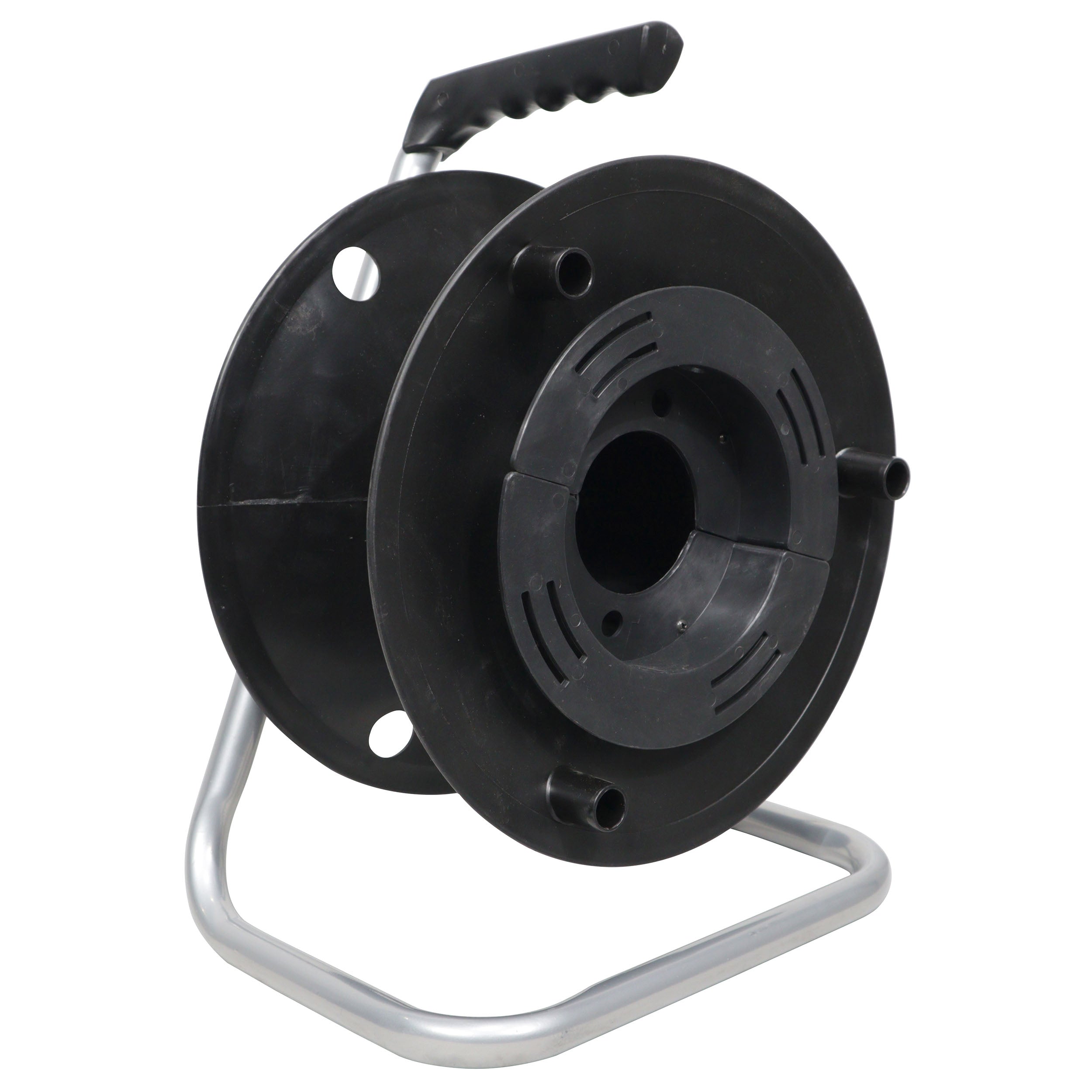ProX 12" Cable Drum with Maintenance free Axle Bearing, Drum Core Diameter 3", Drum Width: 3.5"-5"