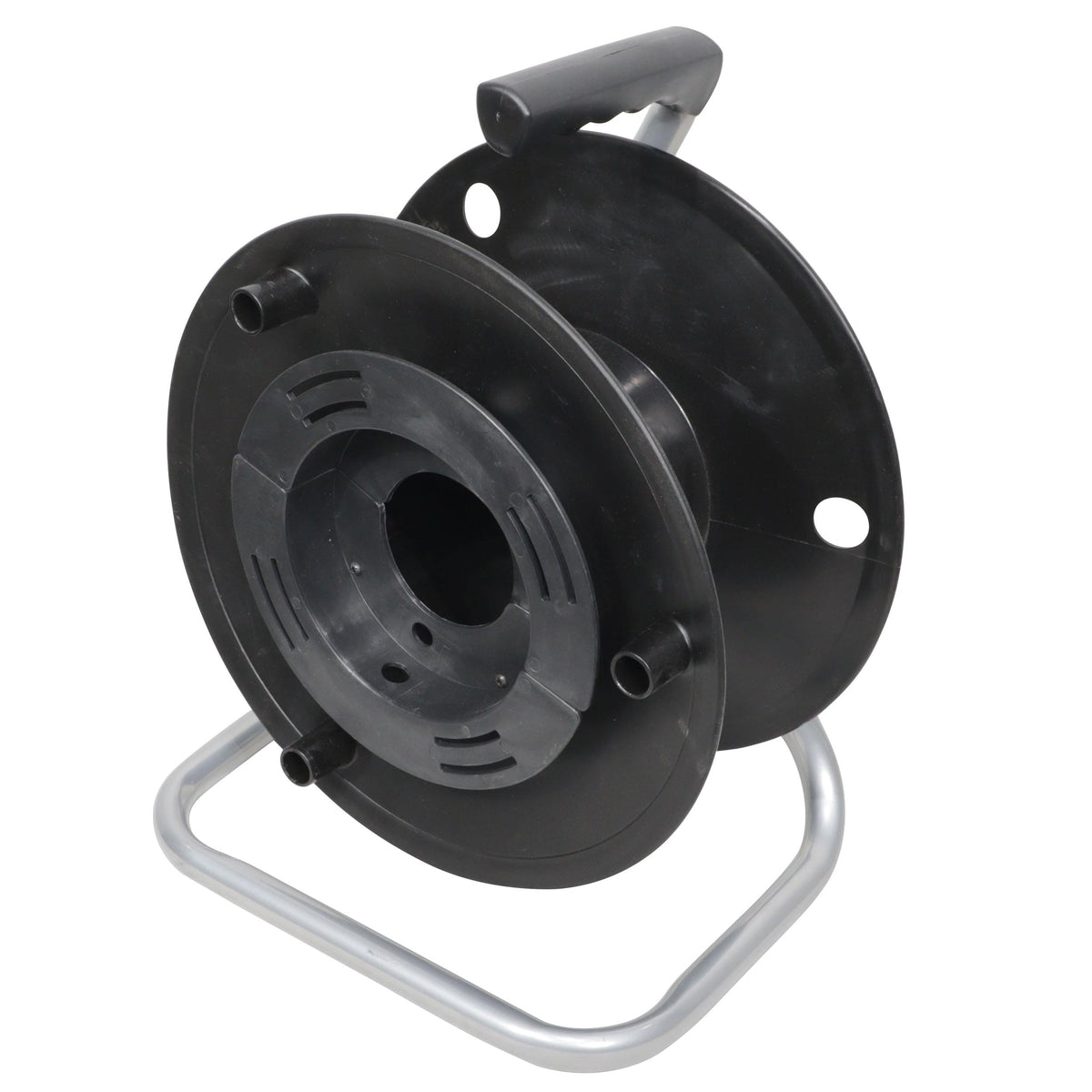 ProX 12" Cable Drum with Maintenance free Axle Bearing, Drum Core Diameter 3", Drum Width: 3.5"-5".