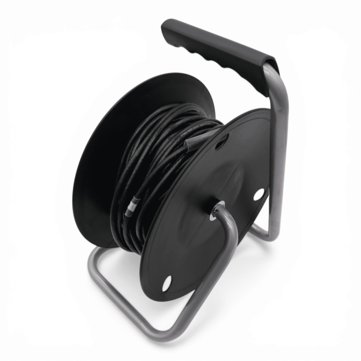 ProX 12" Cable Drum with Maintenance free Axle Bearing, Drum Core Diameter 3", Drum Width: 3.5"-5".