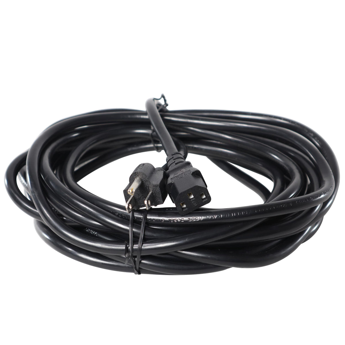 ProX 25 Ft. Power Cord NEMA 5-15P to NEMA 3-Prong 5-15R 14AWG Shielded Power Cable.
