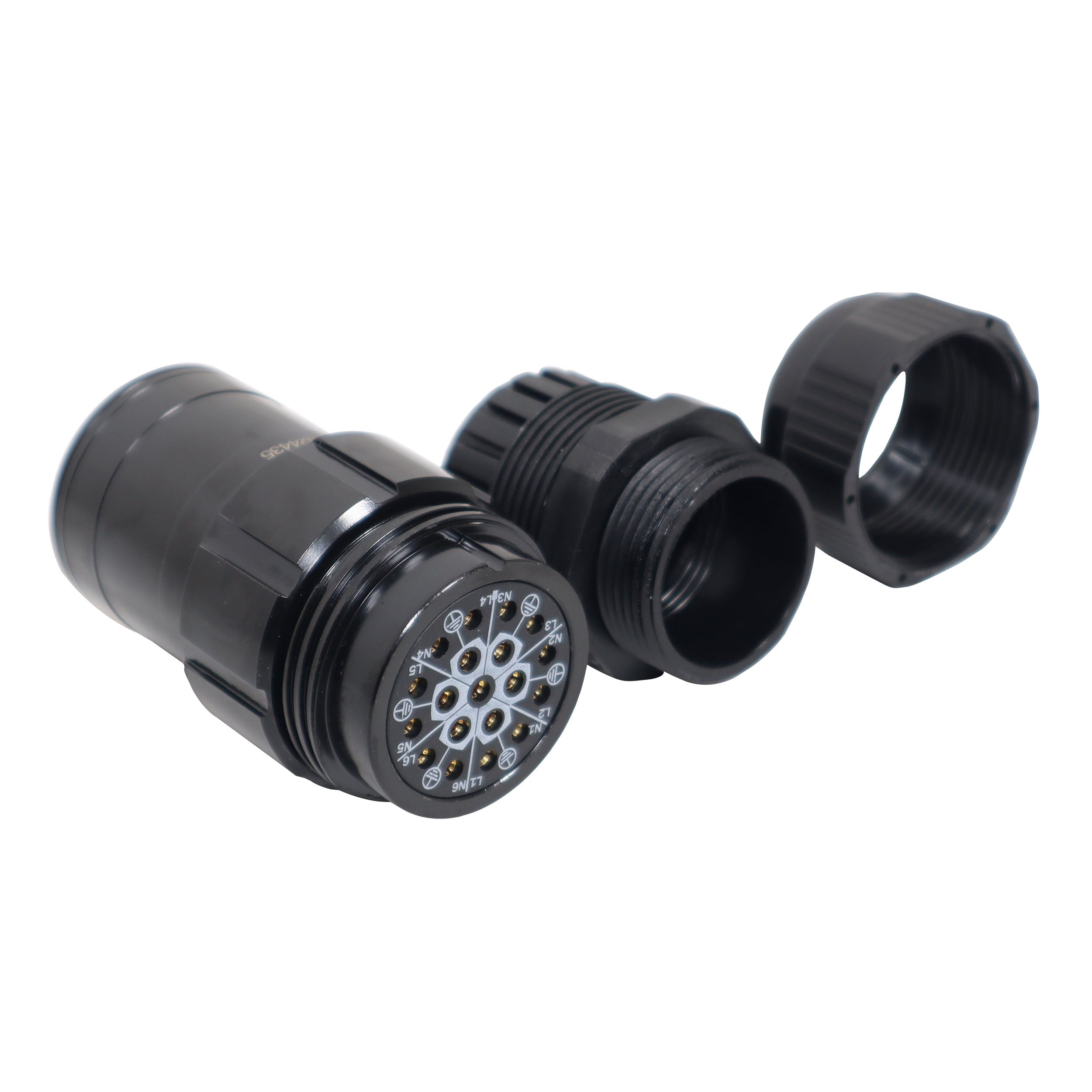 ProX 19-Pin Female Connector - Solder Type - Kupo PLS-5219LF