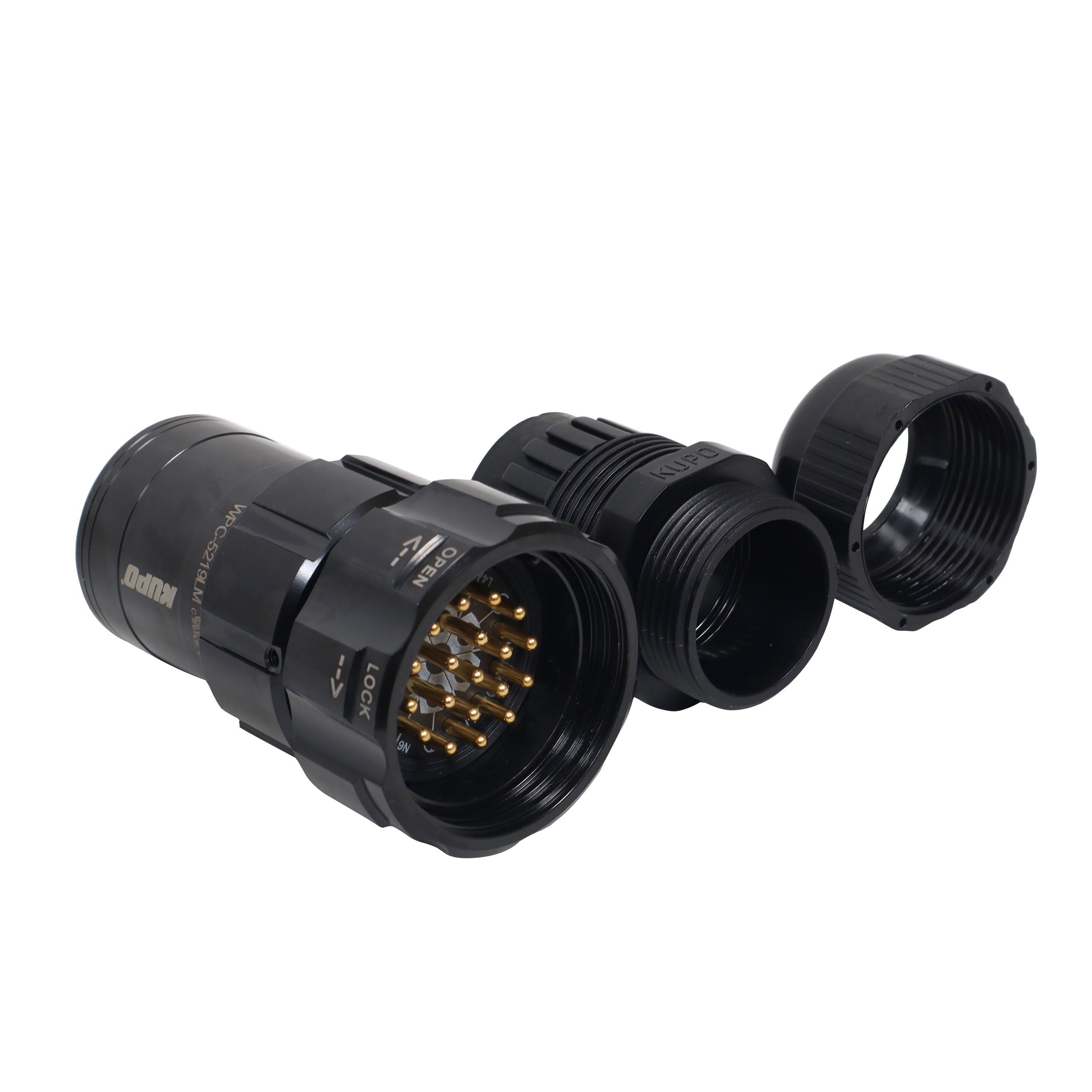 ProX 19-Pin Male Connector - Solder Type - Kupo PLS-5219LM
