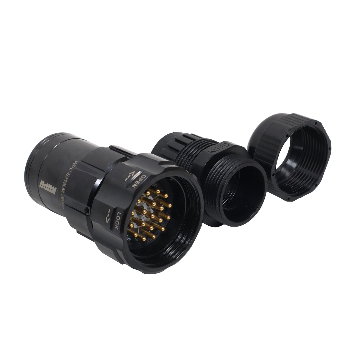 ProX 19-Pin Male Connector - Solder Type - Kupo PLS-5219LM.