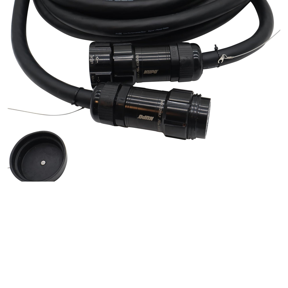 ProX Power Distribution 30Ft 19 Pin Male to Female 12 AWG Extension Cable.