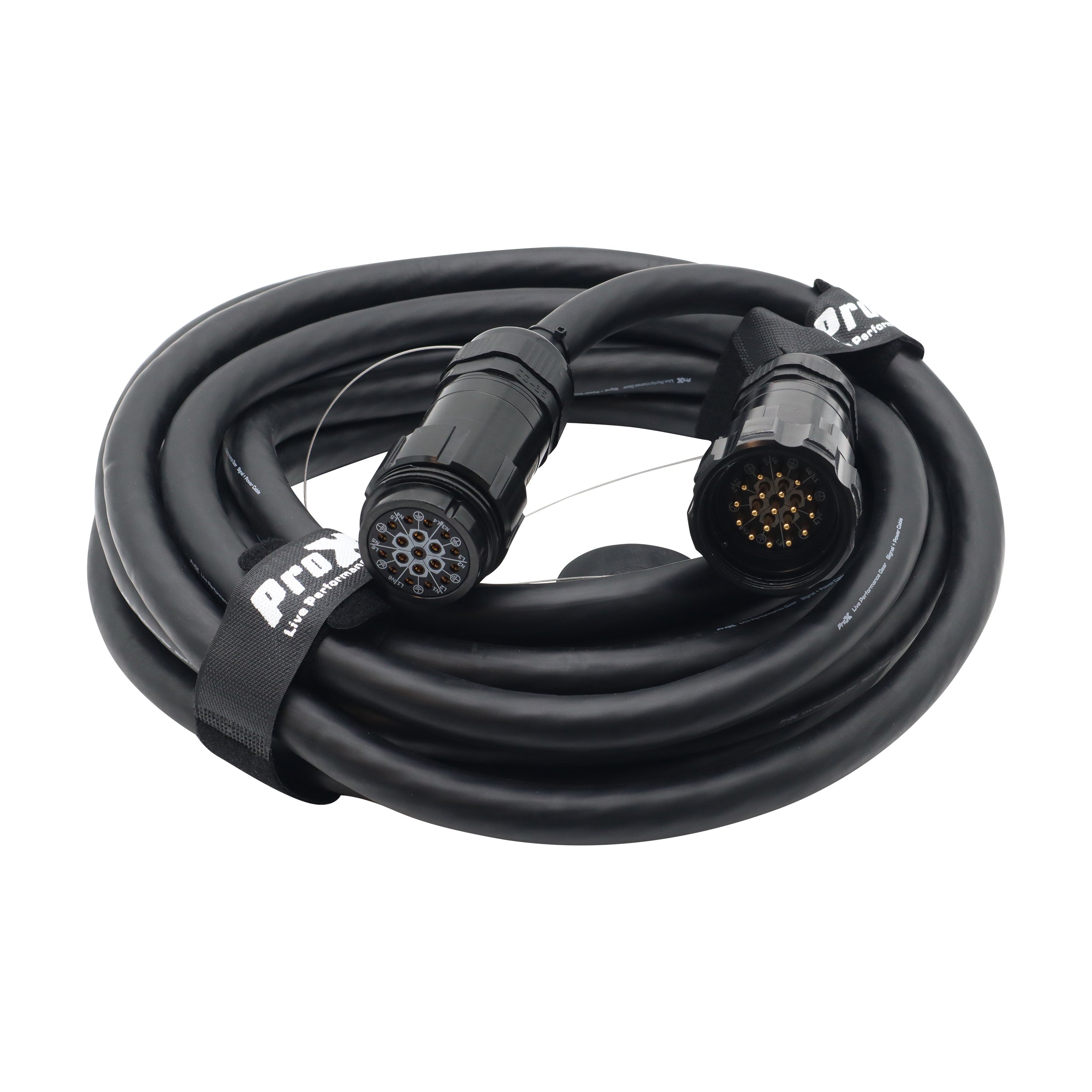 ProX Power Distribution 30Ft 19 Pin Male to Female 12 AWG Extension Cable