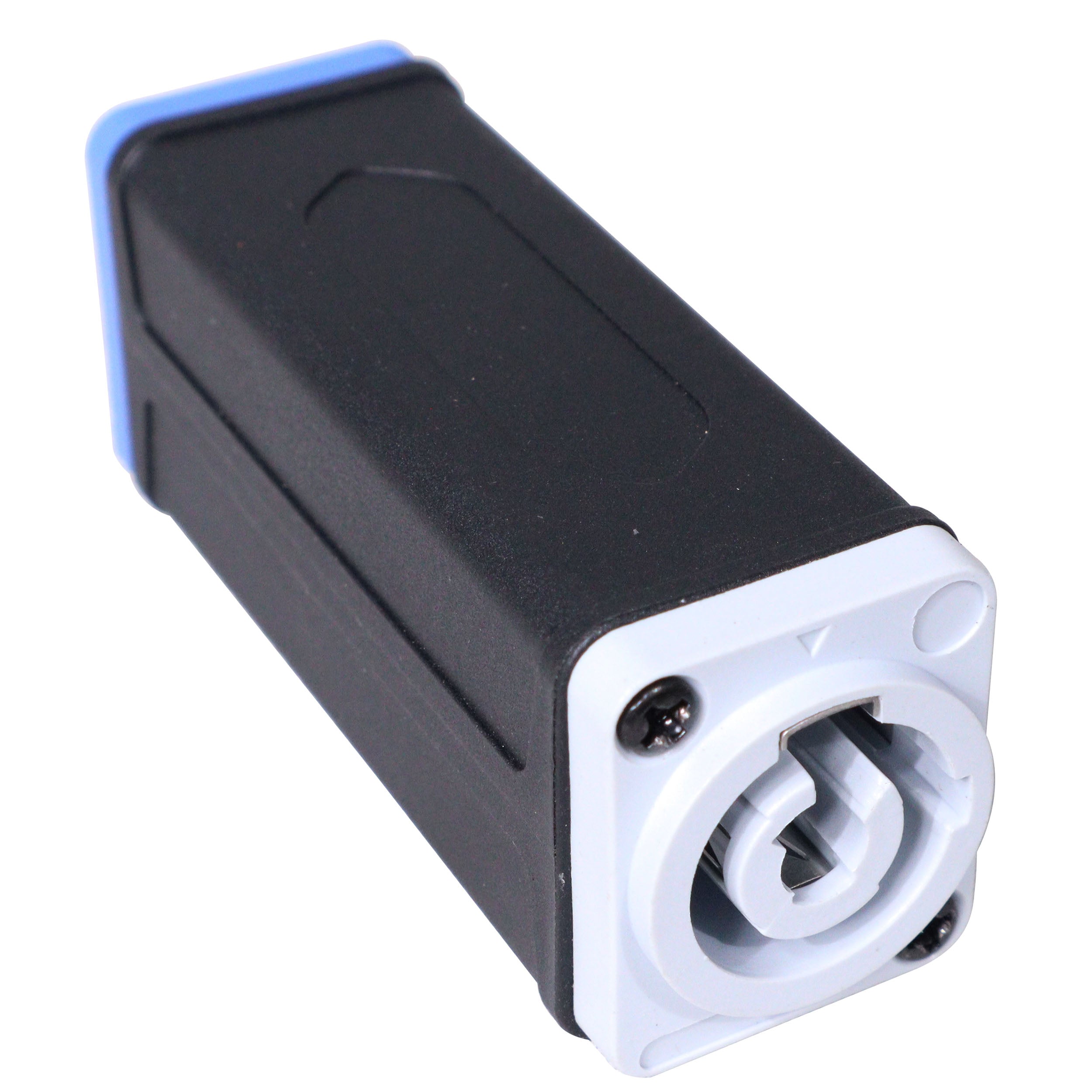 ProX PowerKon cable Coupler Adapter BLUE Power In to GRAY Power Out