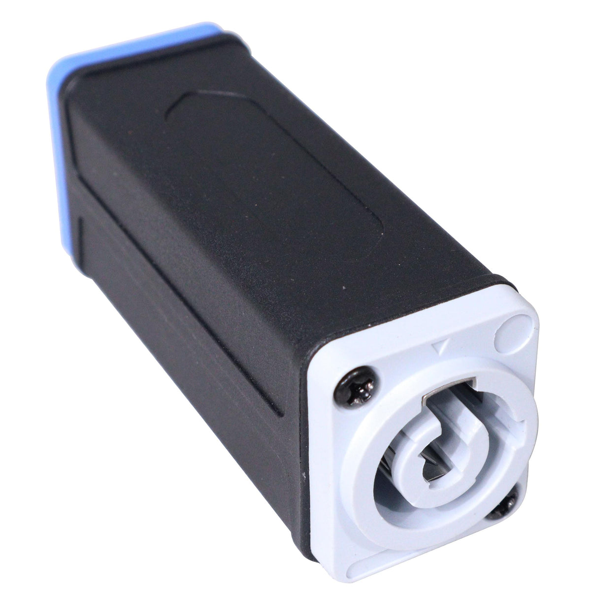 ProX PowerKon cable Coupler Adapter BLUE Power In to GRAY Power Out.
