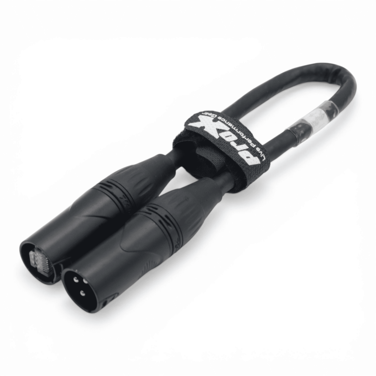 ProX 1FT RDNET XLR-M to RJ45 Cat5 / Cat6.