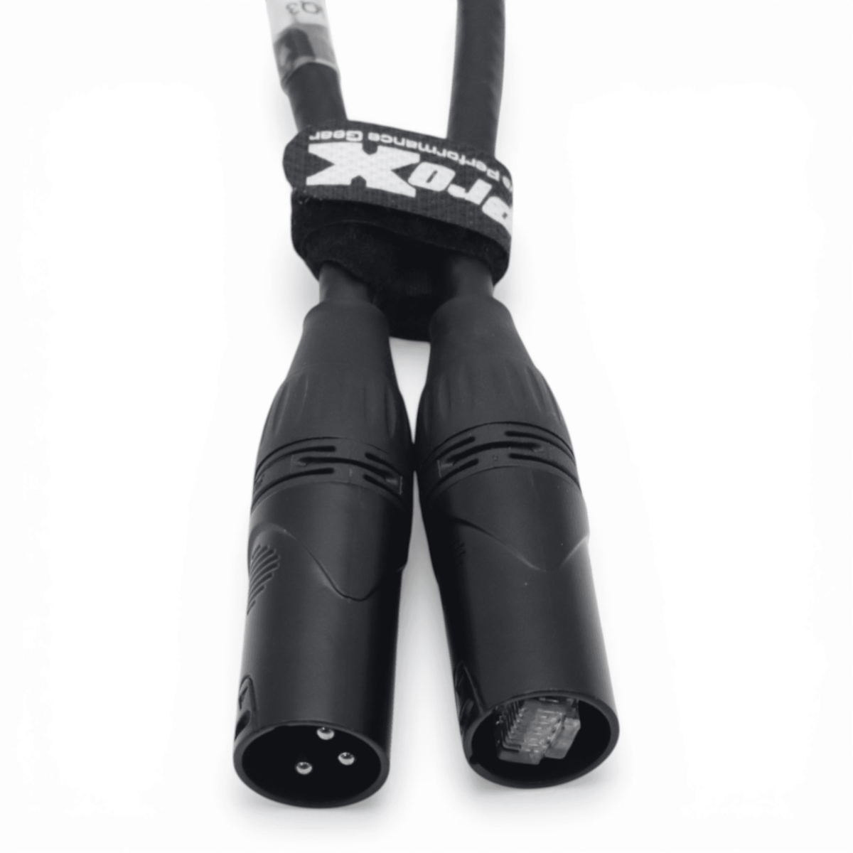 ProX 1FT RDNET XLR-M to RJ45 Cat5 / Cat6.